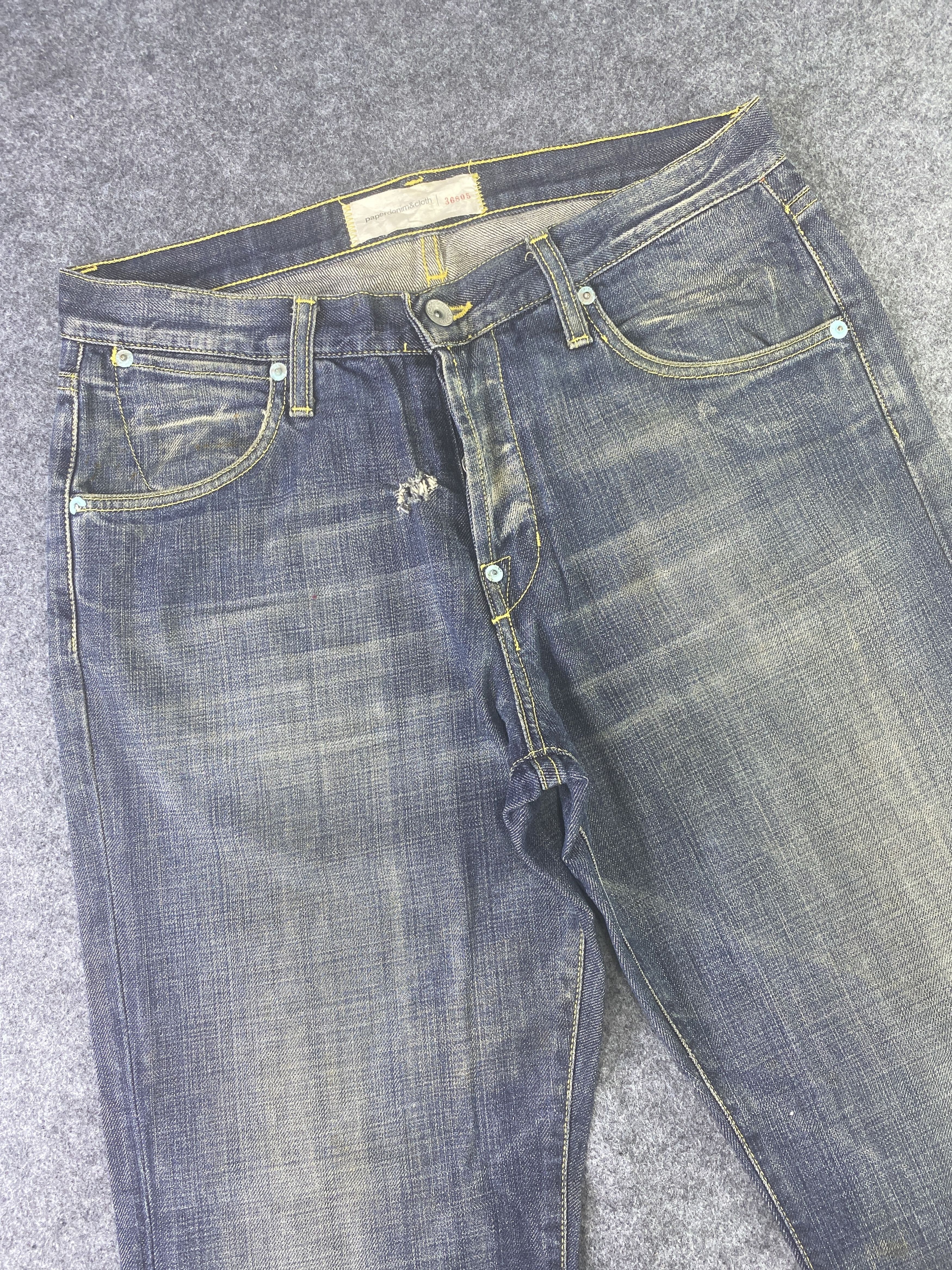 Japanese Brand Paper Denim & Cloth Wash Denim - J921 Size US 32 / EU 48 - 5 Thumbnail