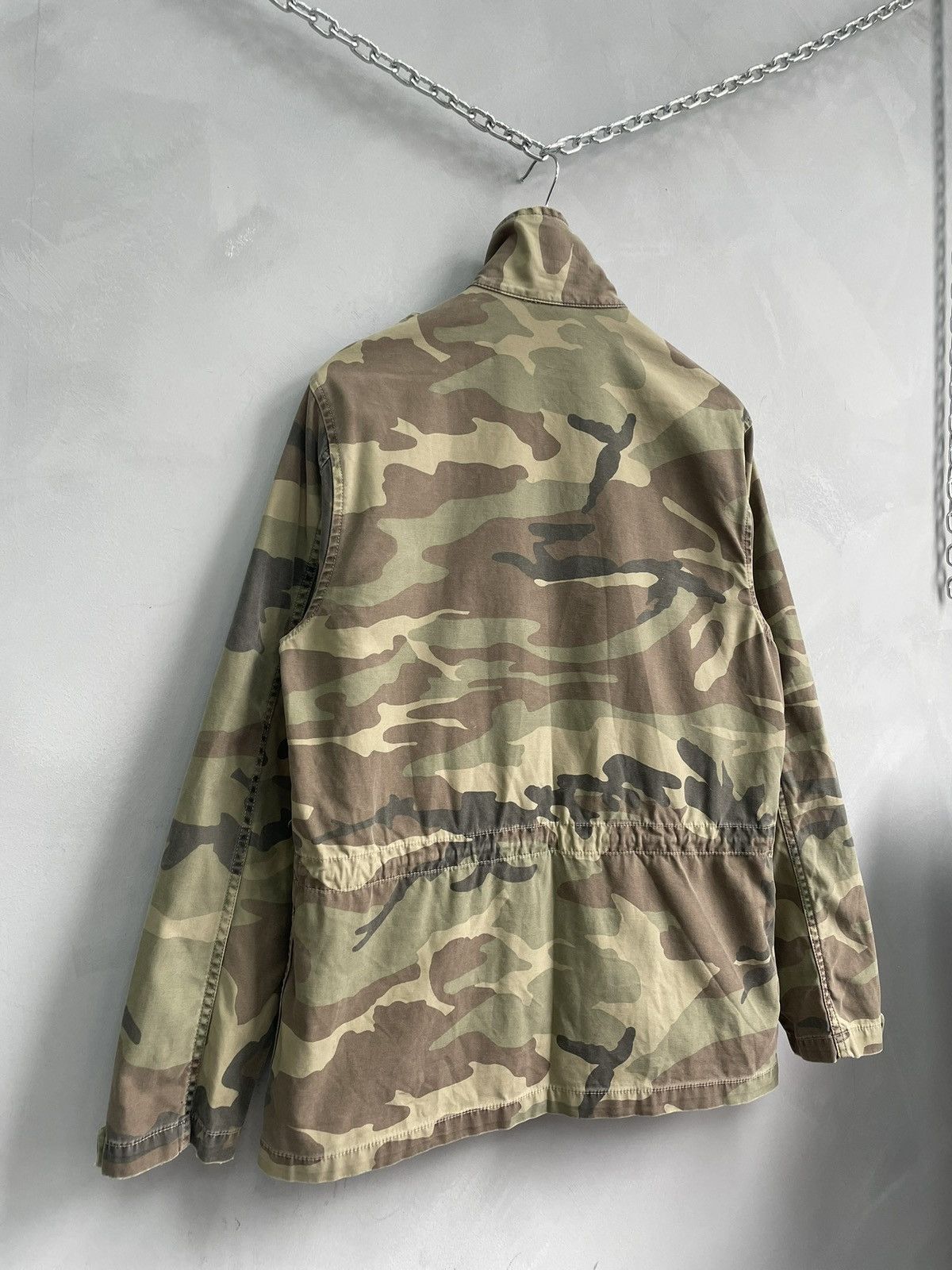 Diesel × Japanese Brand × Junya Watanabe Vintage distressed camo Japan Rags schott style jacket Size US M / EU 48-50 / 2 - 16 Thumbnail