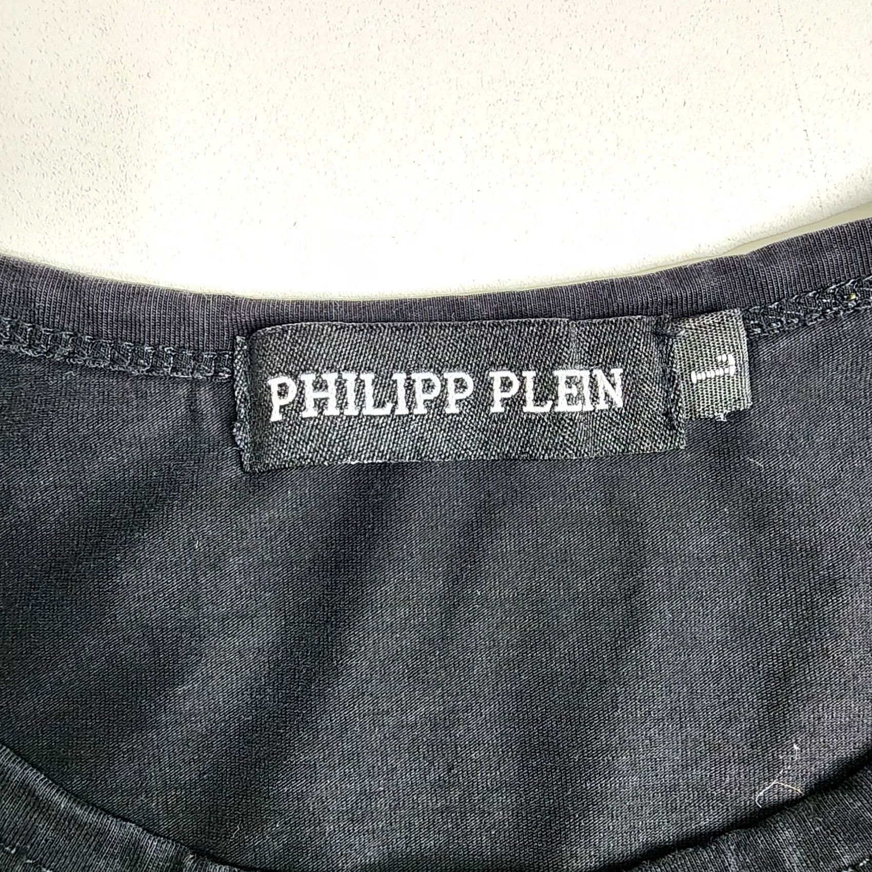 Philipp Plein PHILIPP PLEIN Platinum Cut Round Neck Skull Shirt Men's Size Small (Tag Large) Regular Fit Black Cotton Short Sleeve Skull Graphic Size US S / EU 44-46 / 1 - 2 Thumbnail