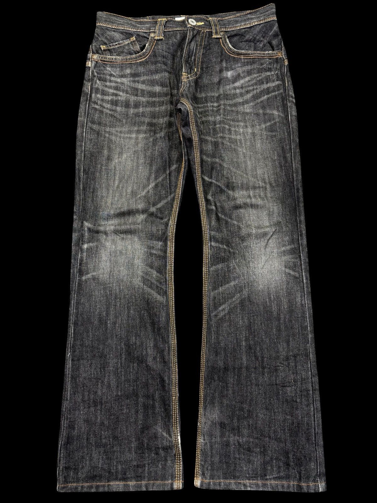 Edwin 💥Flare💥Sick Style Edwin Crazy Fades Denim K26 Size US 34 / EU 50 - 1 Thumbnail