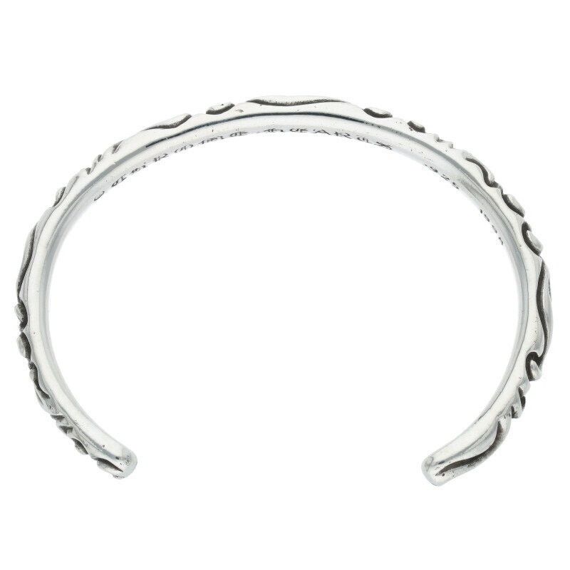 Chrome Hearts Chrome Hearts Silver Bangle Scroll Bracelet Size ONE SIZE - 5 Thumbnail