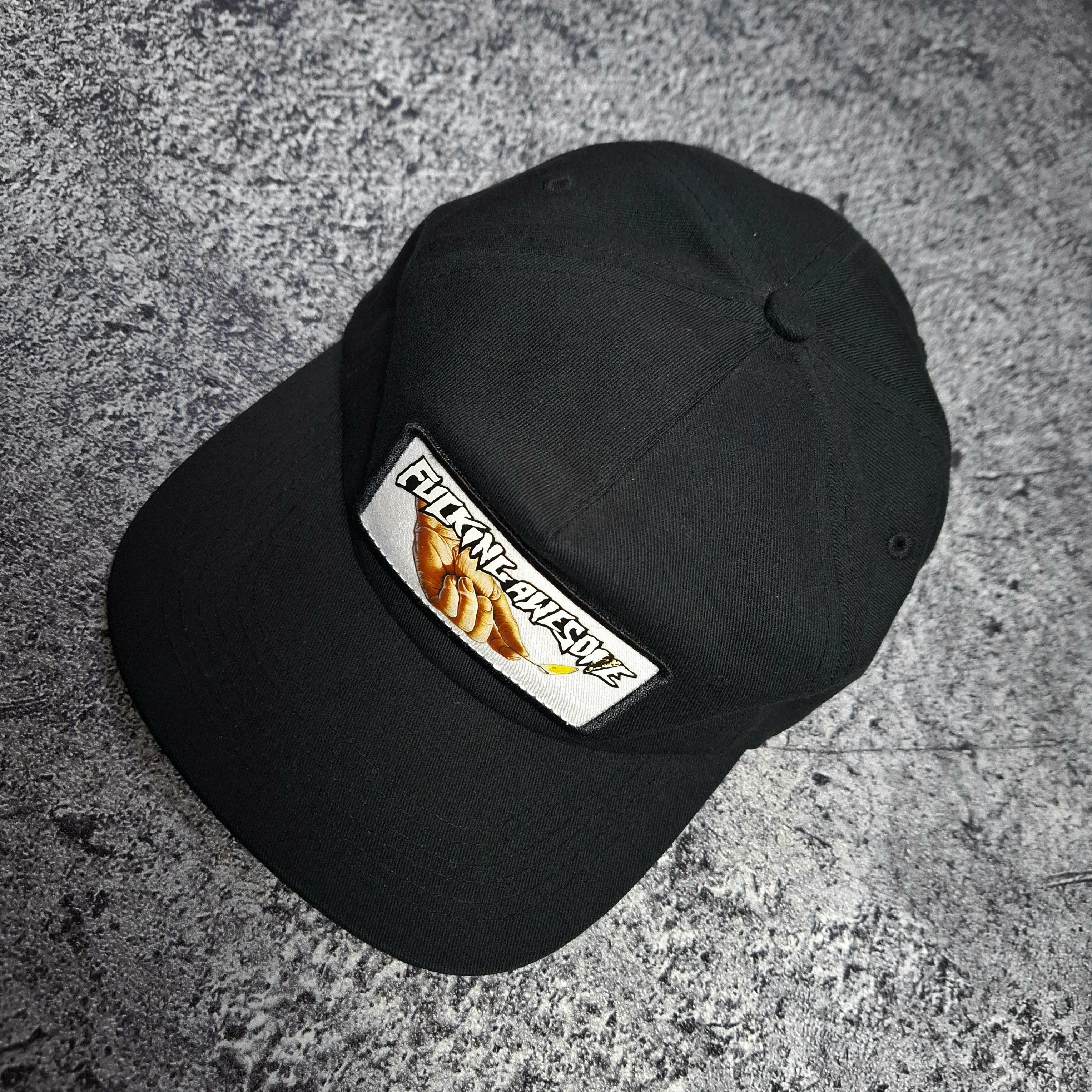 Fucking Awesome Fucking Awesome Pyro Cap - Black Size ONE SIZE - 3 Thumbnail