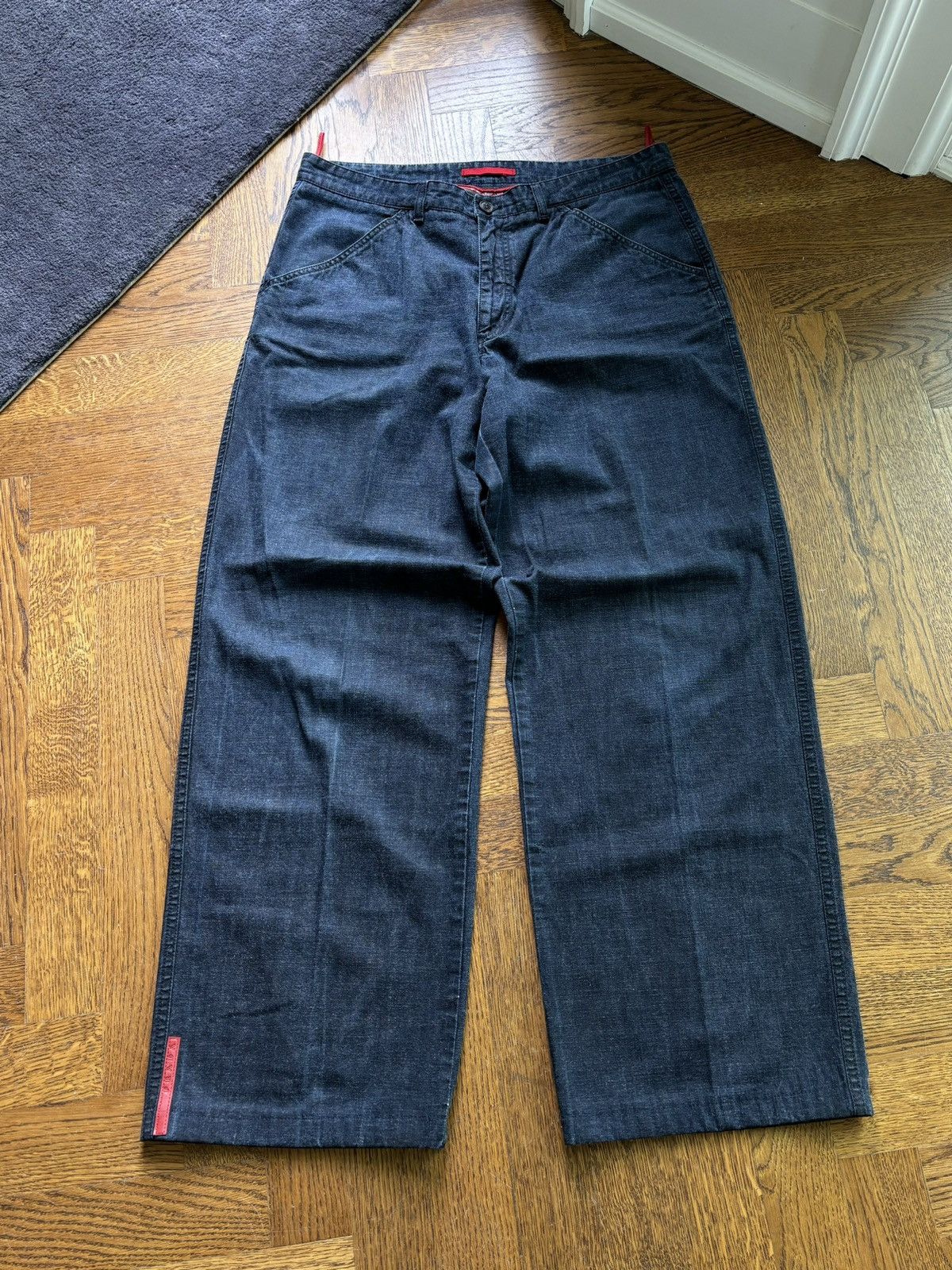 Prada × Vintage F/W 1999 Prada Sport Jeans Vintage Prada Denim