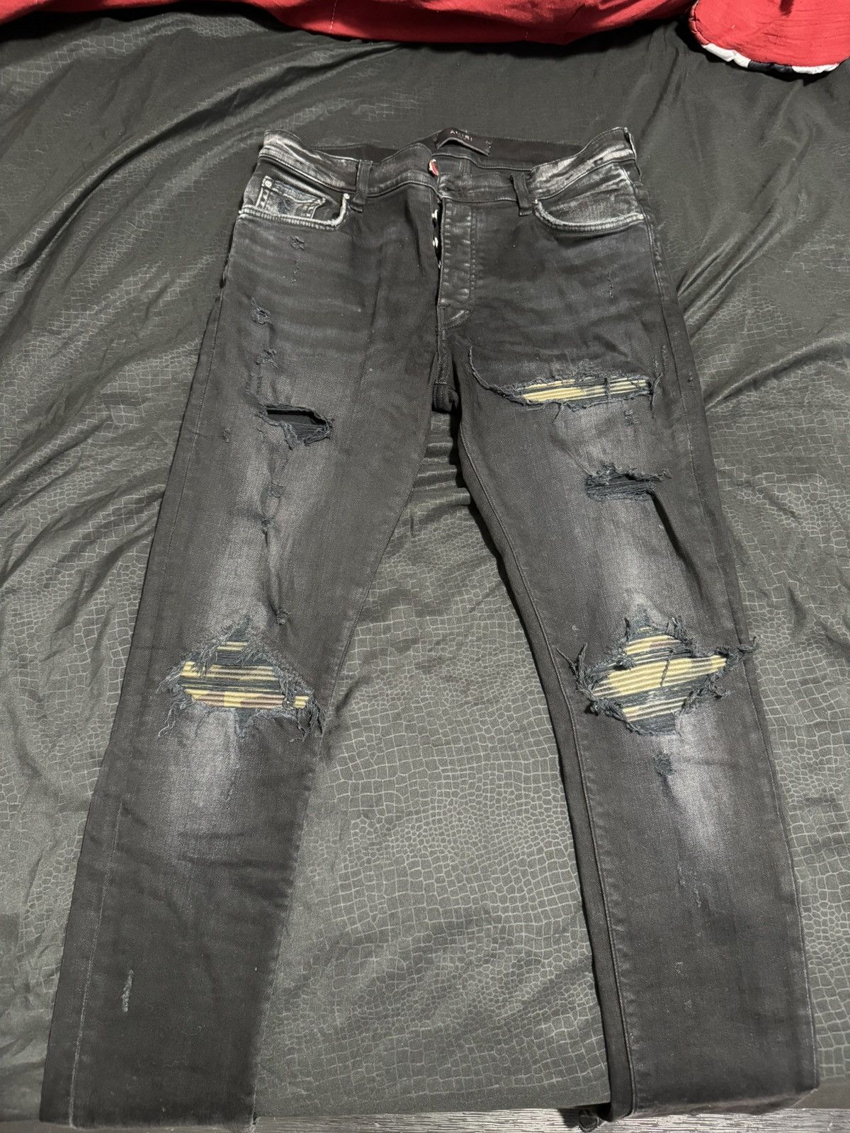 Amiri Amiri jeans camo patch Size US 33 - 2 Thumbnail