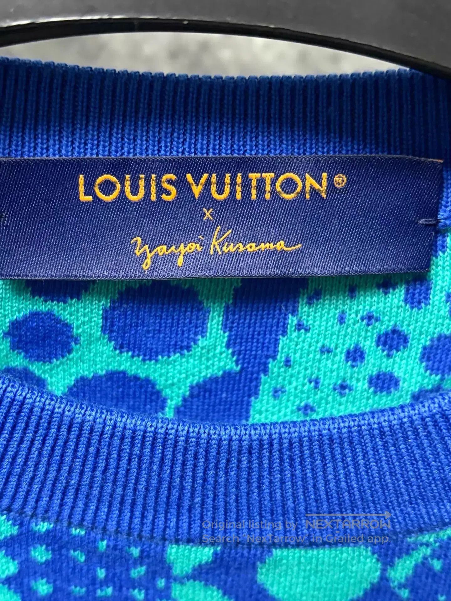 Louis Vuitton Blue Patterned Short Sleeve Shirt . Size US M / EU 48-50 / 2 - 3 Thumbnail