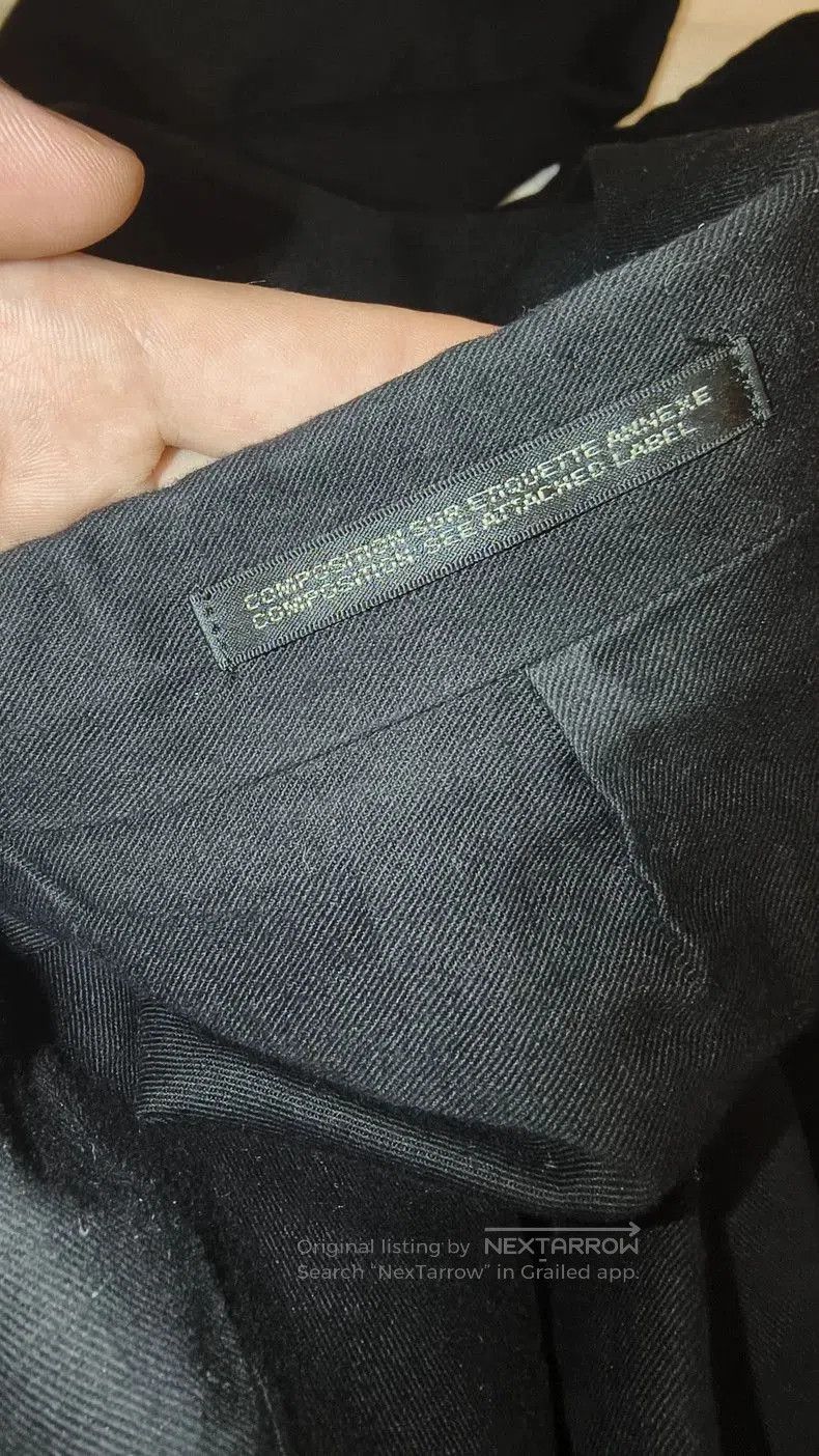 Yohji Yamamoto Yohji Yamamoto 2022ss Notch Lapel Blazer. Size US XS / EU 42 / 0 - 5 Thumbnail
