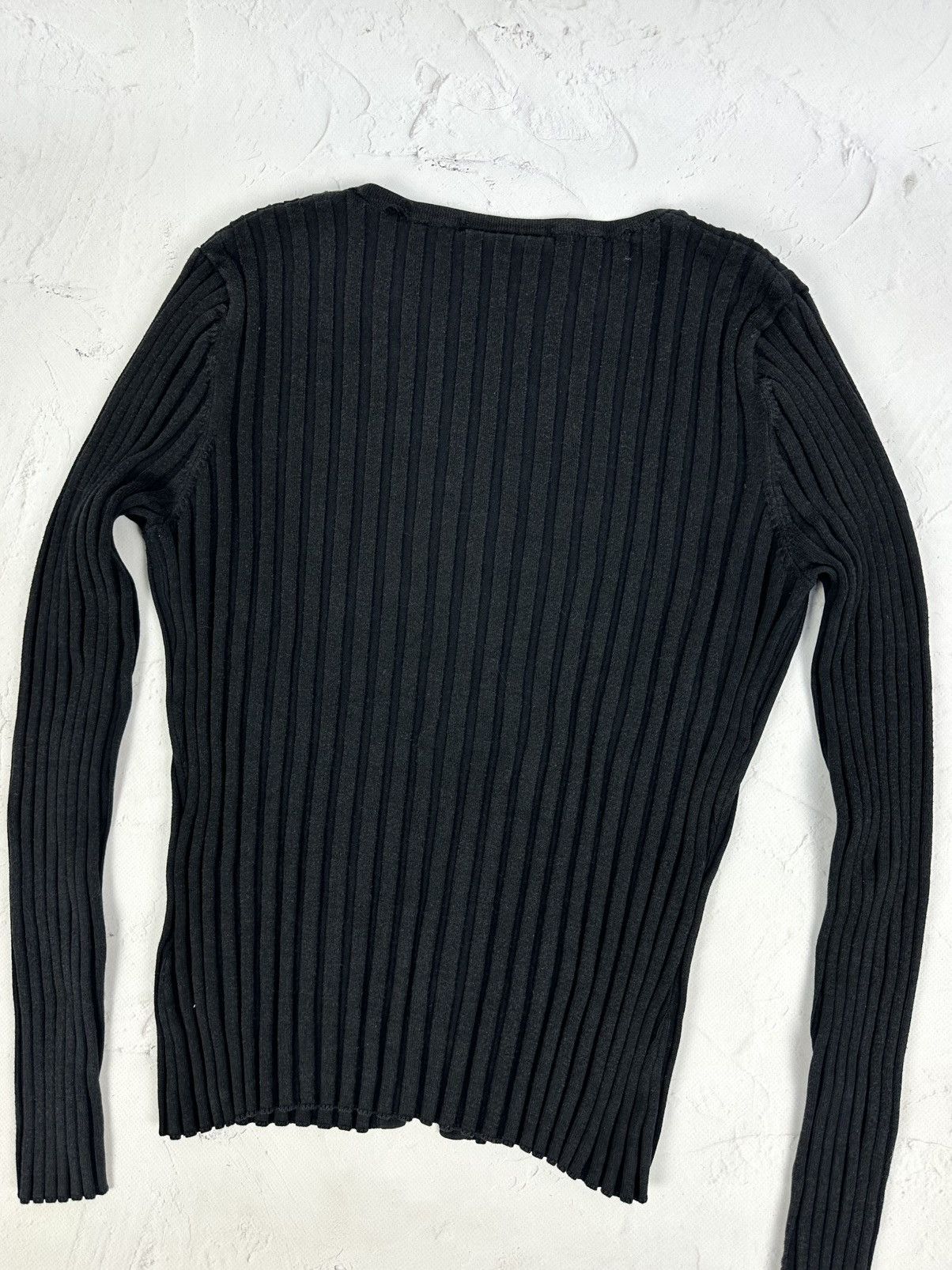If Six Was Nine Vintage Ribbed Buttons Sweater Size S / US 4 / IT 40 - 6 Thumbnail