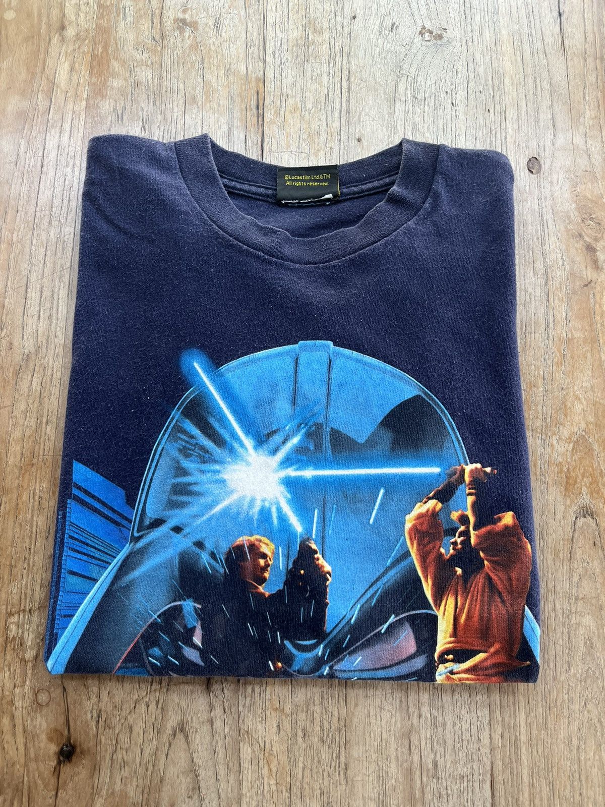 Star Wars × Vintage Vintage STAR WARS ( kid Size) 00’s Tshirt Size US S / EU 44-46 / 1 - 1 Thumbnail