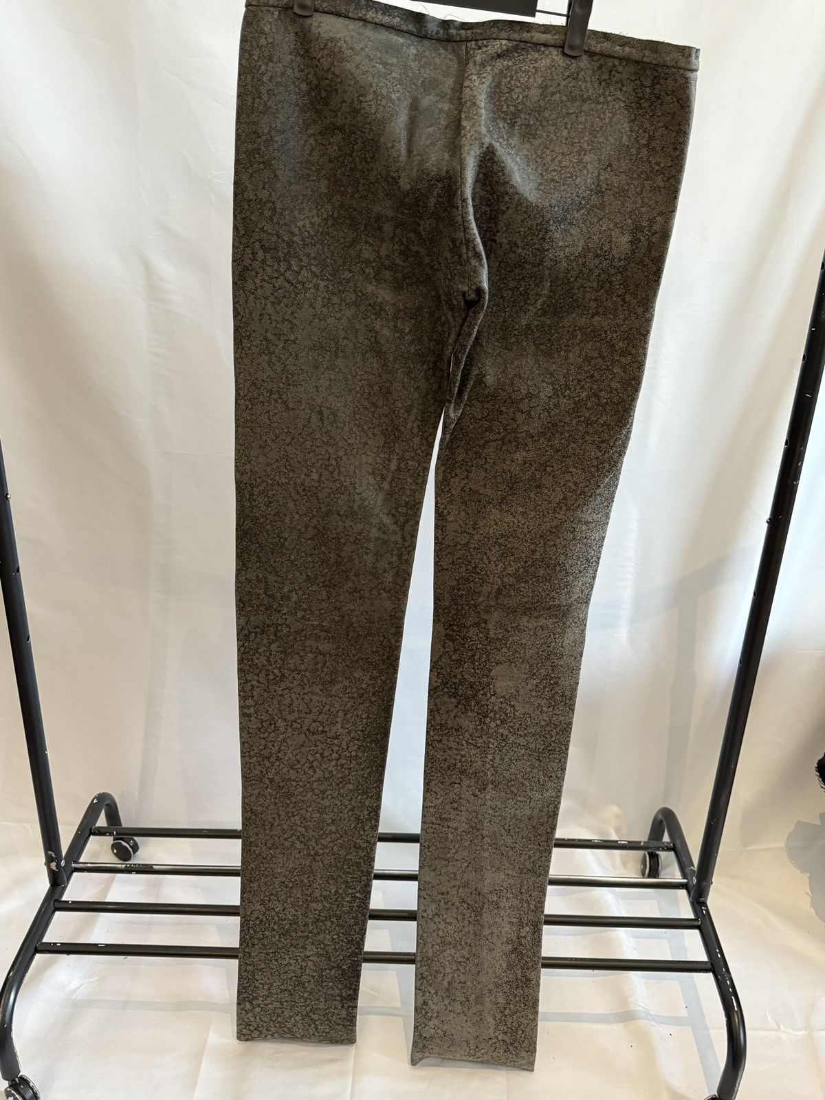 Carpe Diem C Diem Distressed Leather Pants Size US 34 / EU 50 - 4 Thumbnail