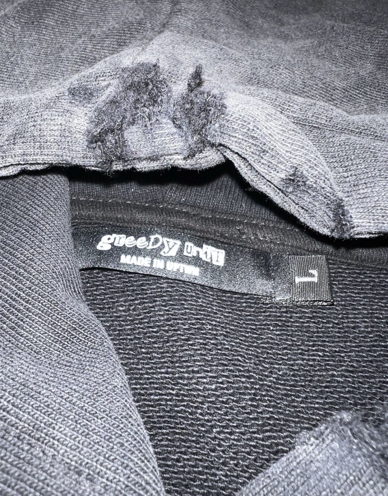 Greedy Unit Greedy Unit 4 Those Who Want More Chopper Hood Black Size L Size US L / EU 52-54 / 3 - 3 Thumbnail