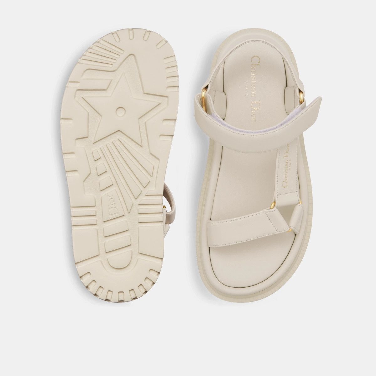 Dior o1bcso1str0226 D-Wave Sandal in White Size US 5 / IT 35 - 5 Thumbnail