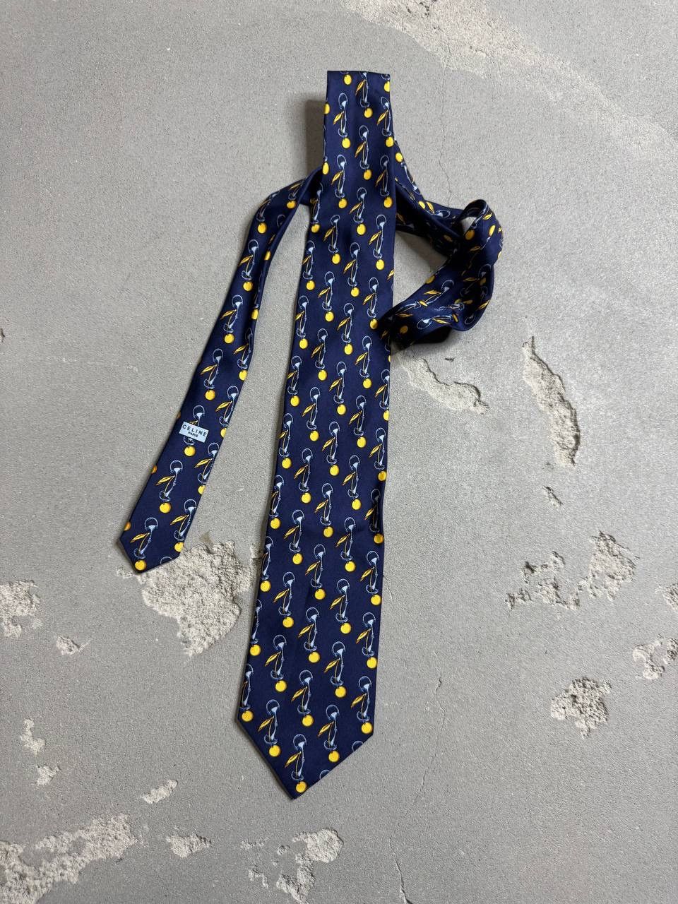 Celine Celine Vintage Luxury Tie Size ONE SIZE - 1 Thumbnail