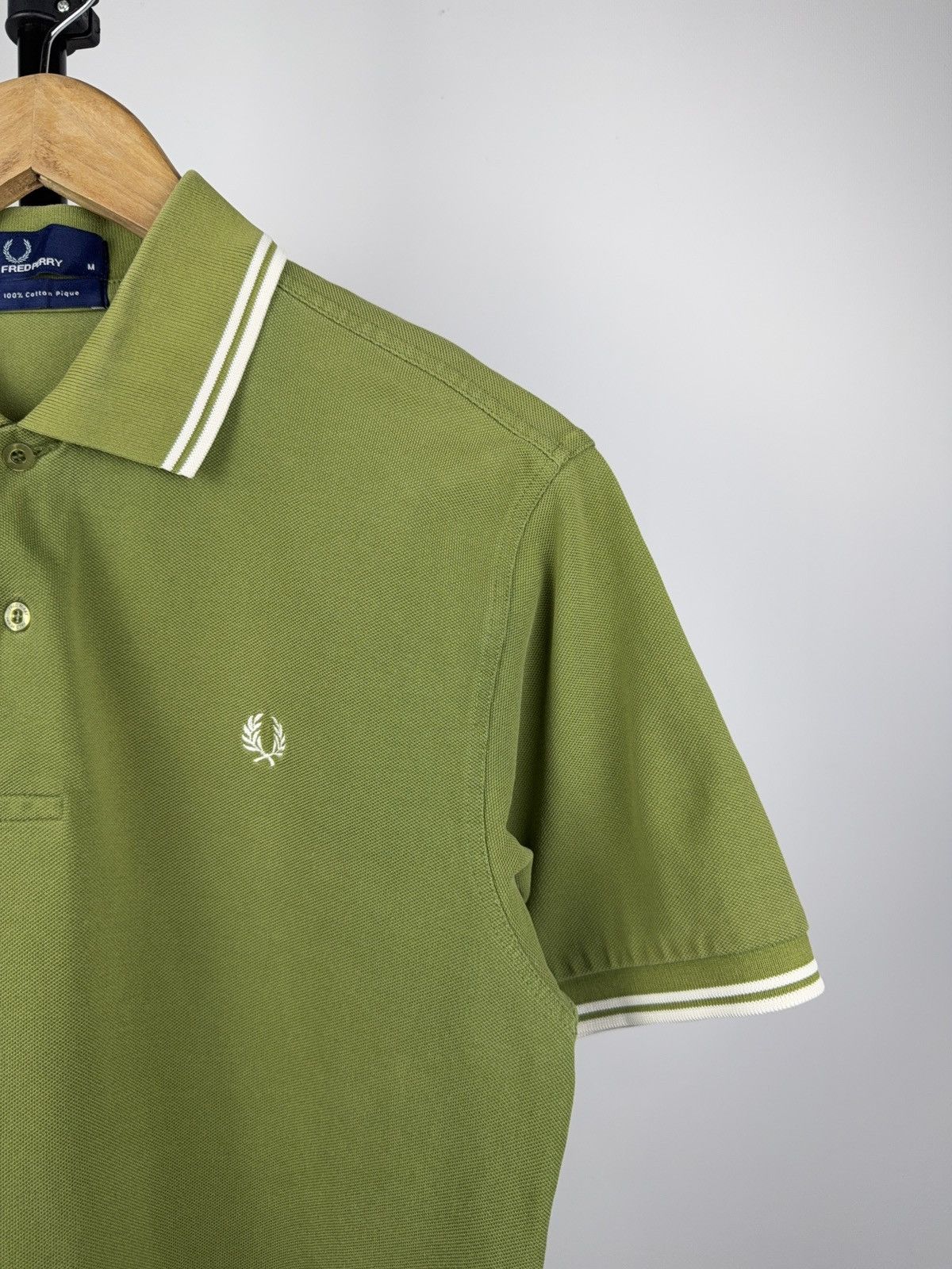 Designer × Fred Perry × Vintage Fred Perry Faded Polos T-Shirt size M Rare Vintage Size US M / EU 48-50 / 2 - 2 Thumbnail
