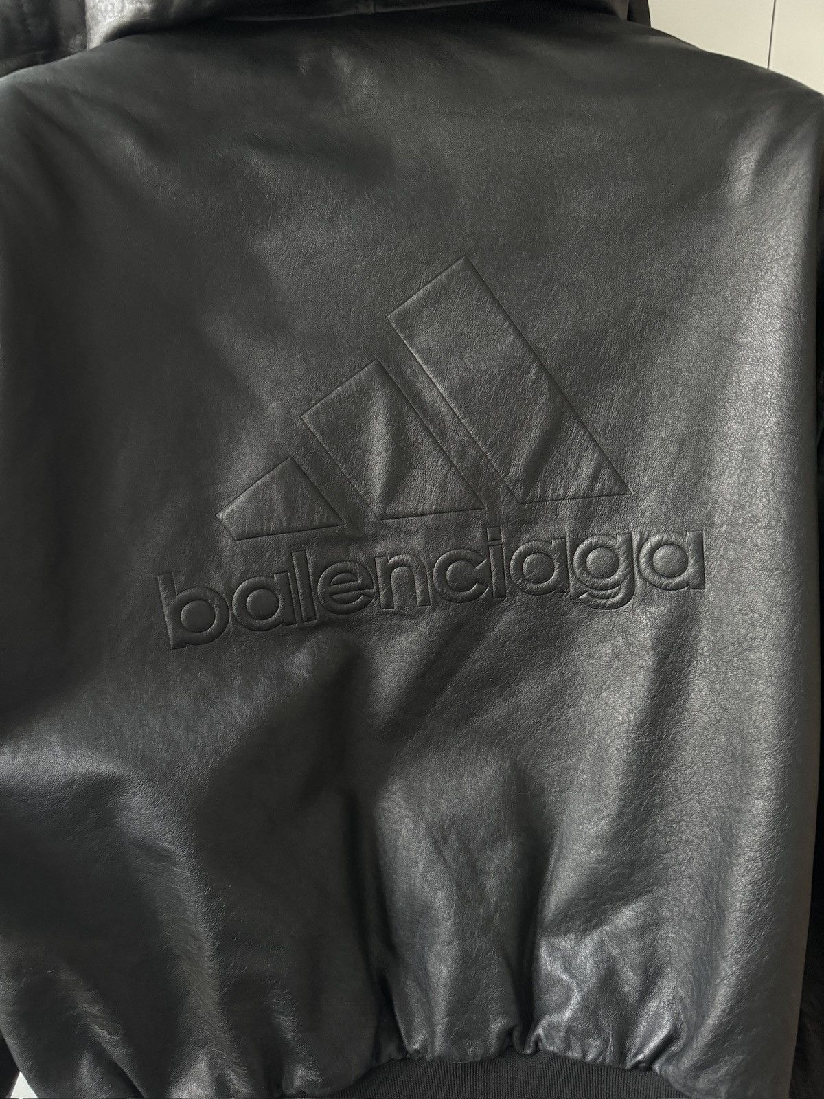 Adidas × Balenciaga Leather bomber Balenciaga X Adidas Size US M / EU 48-50 / 2 - 13 Thumbnail