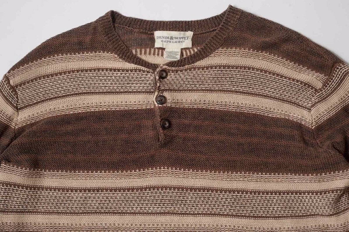 Denim & Supply Ralph Lauren Denim & Supply Ralph Lauren Linen Knit Jumper Size US M / EU 48-50 / 2 - 13 Thumbnail