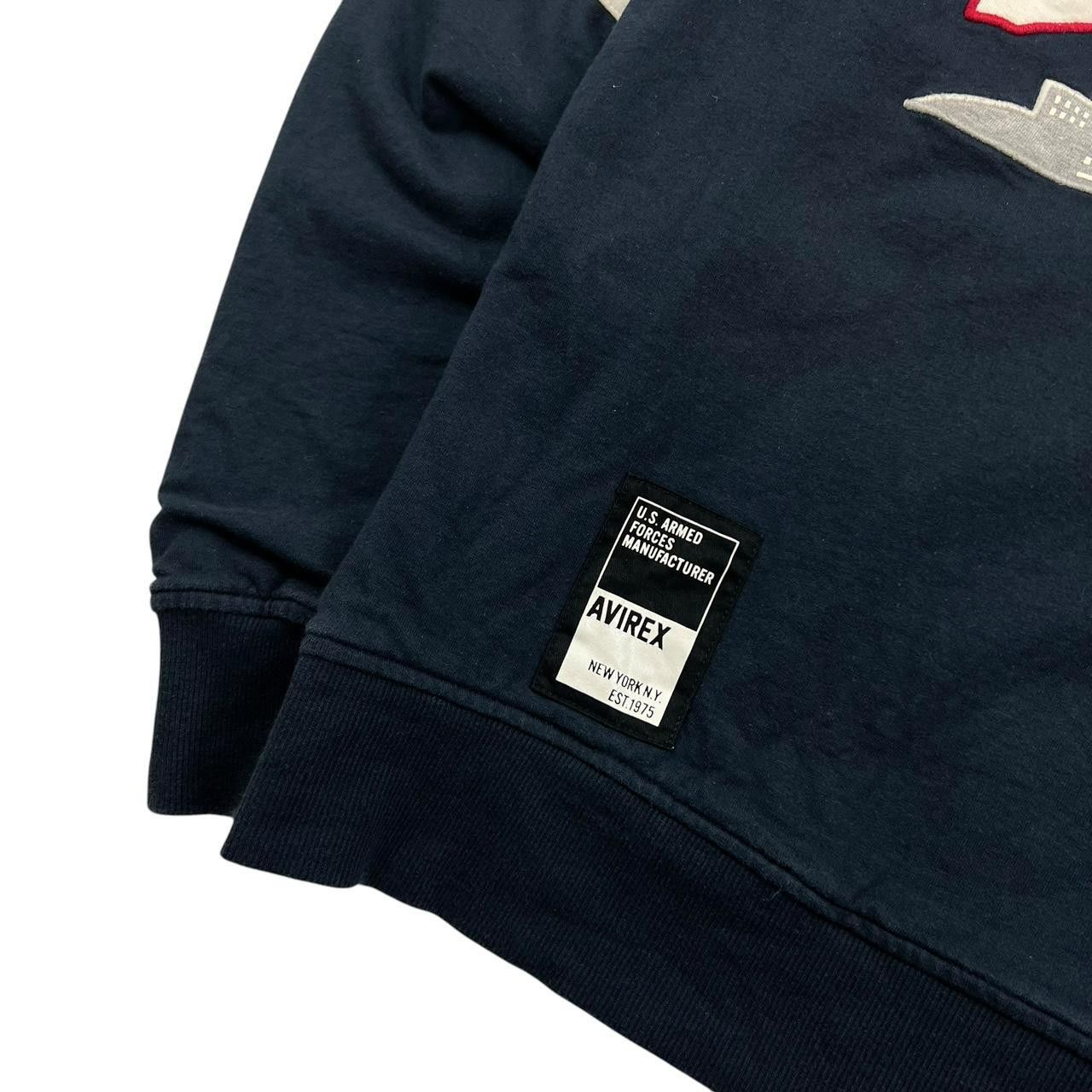 Avirex Vintage Avirex Fleece Lined Sweatshirt - Medium Size US M / EU 48-50 / 2 - 3 Thumbnail