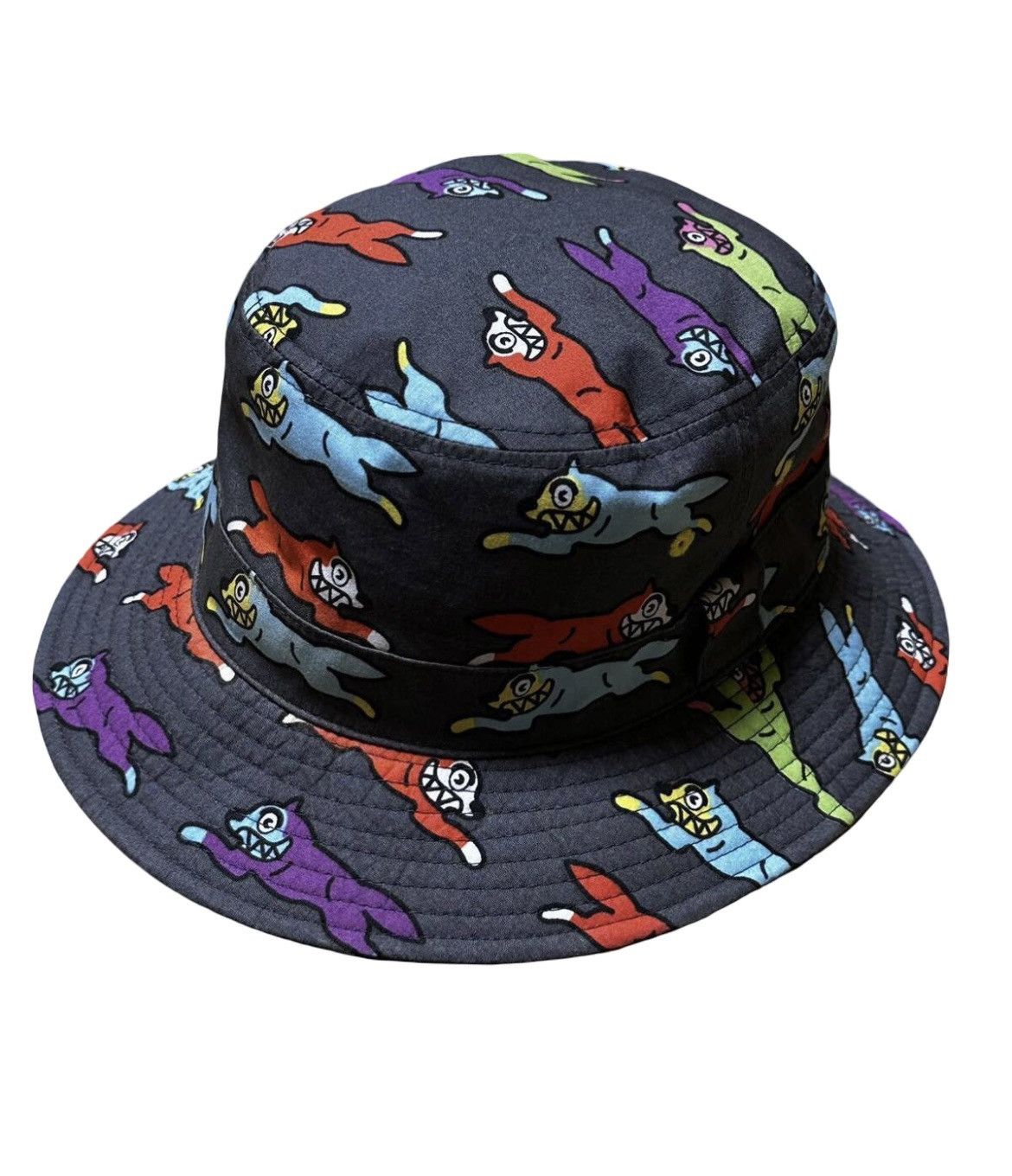 Icecream RARE OG 2006 BBC/ICE CREAM RUNNING DOG BUCKET HAT Size ONE SIZE - 1 Thumbnail