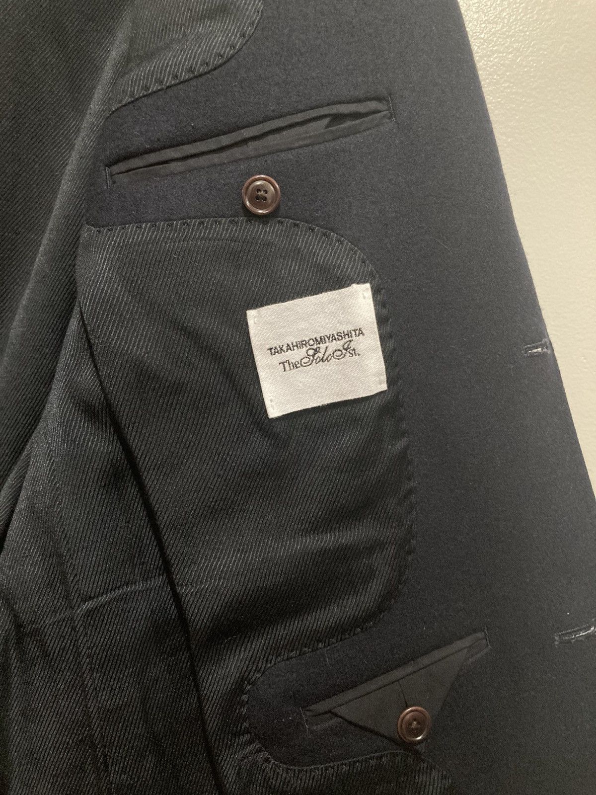Takahiromiyashita The Soloist. FW13 sports coat Size 48S - 4 Thumbnail