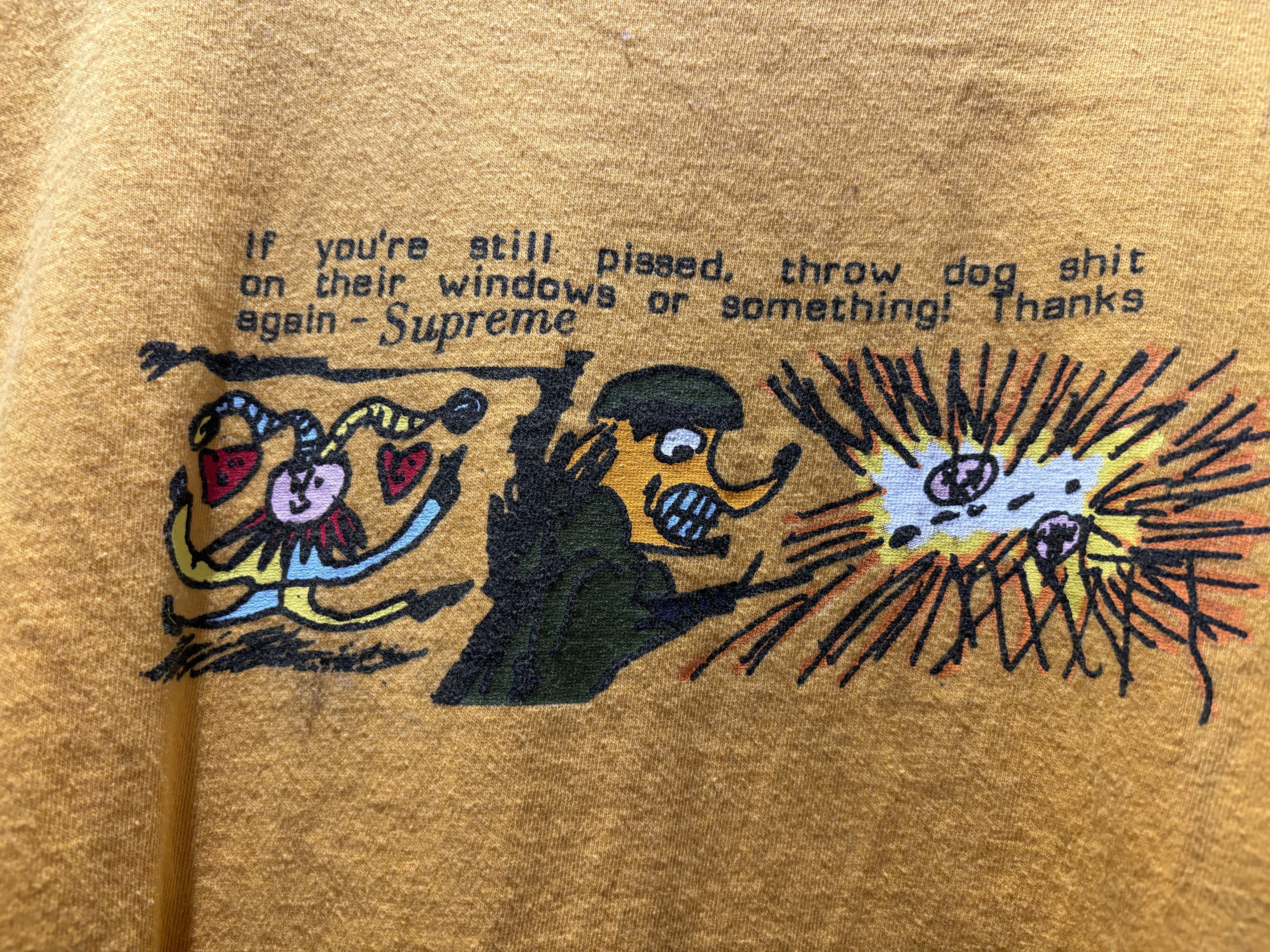 Supreme Supreme 'Dog Shit' Tee Size US L / EU 52-54 / 3 - 3 Thumbnail