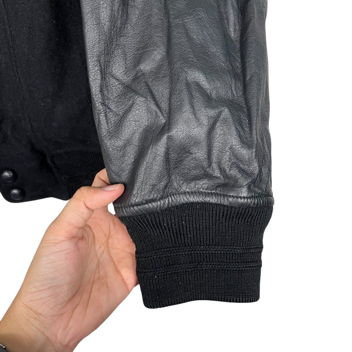 Japanese Brand Japanese Brand Passo Club Varsity Leather Jacket Size US M / EU 48-50 / 2 - 13 Thumbnail