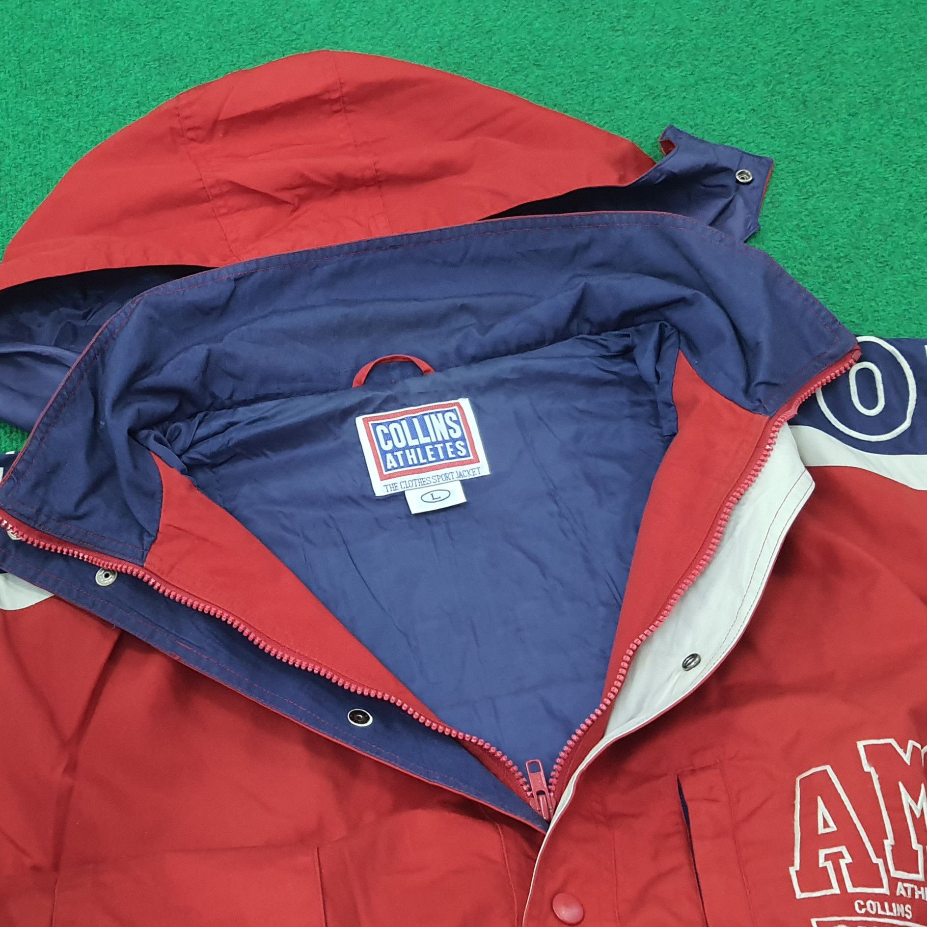 Vintage Vintage Collins Athletes Youth Midfield Jacket C266N19 Size US XL / EU 56 / 4 - 5 Thumbnail