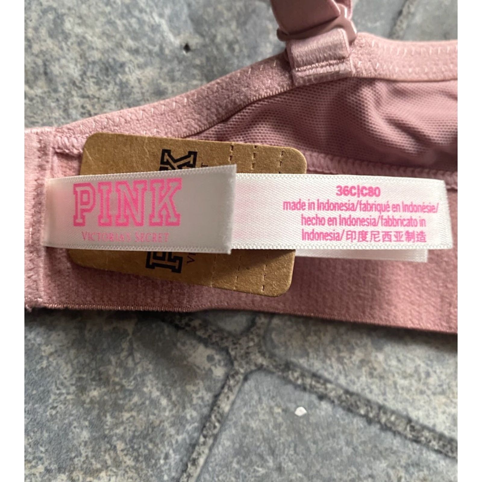 Victoria's Secret Victoria's Secret Pink Bra 36C Wireless Coral Pink NWT Wear Everywhere Womens Size ONE SIZE - 7 Thumbnail