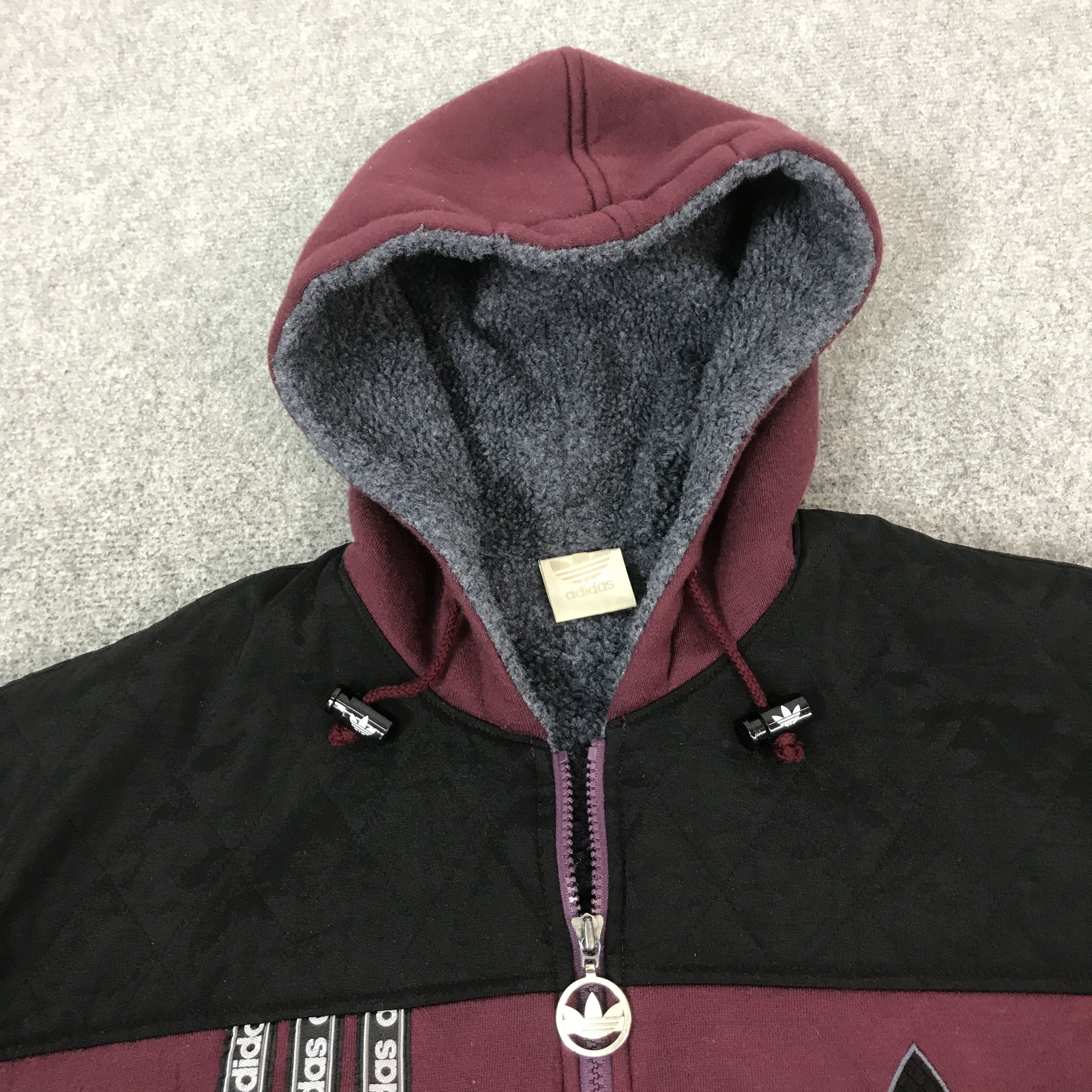 Adidas VINTAGE 90s ADIDAS HOODIE SWEATSHIRT K66B2 Size US M / EU 48-50 / 2 - 8 Thumbnail