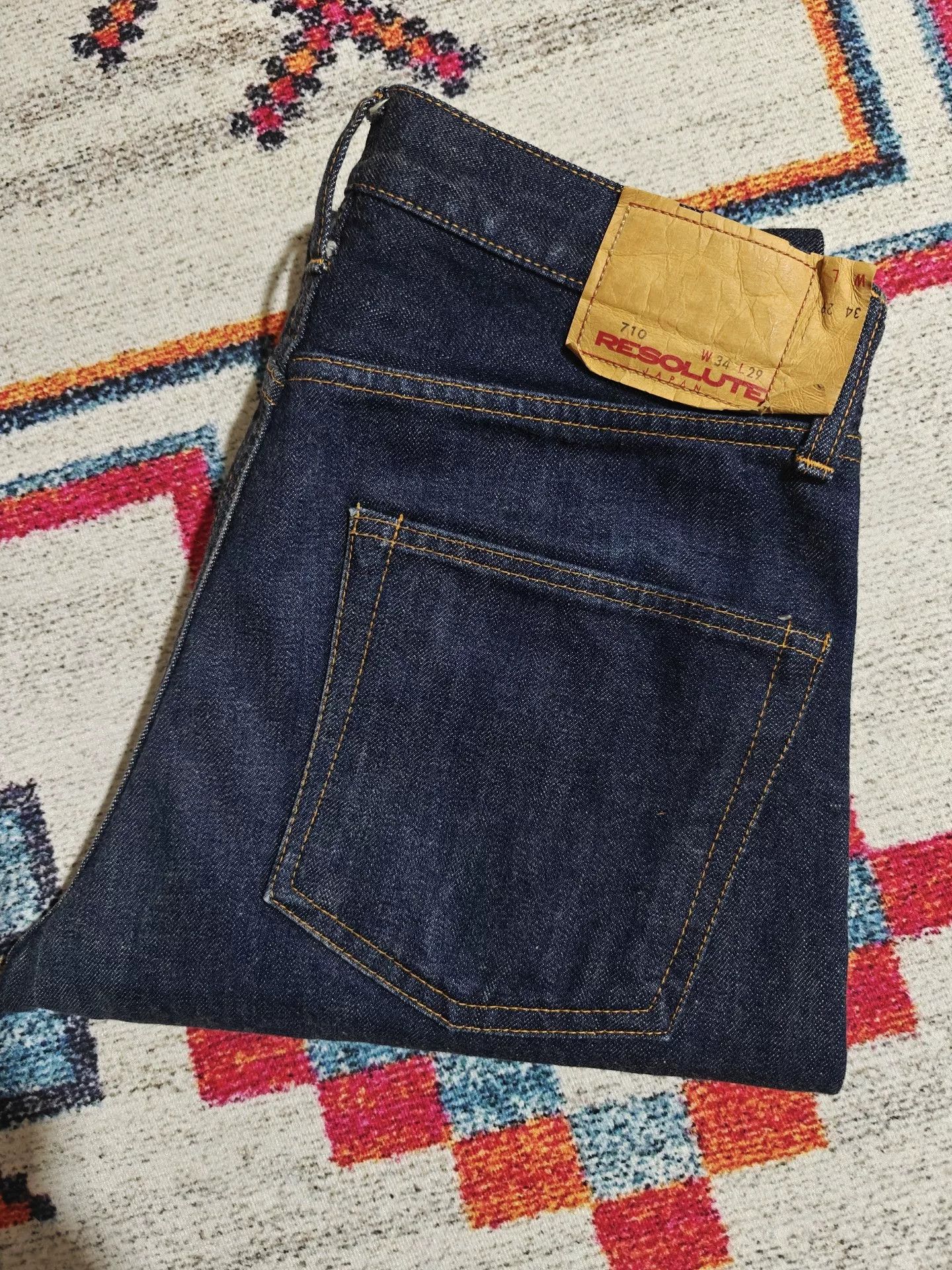 RESOLUTE RESOLUTE 710 Limited Cropped Jeans Size US 34 / EU 50 - 1 Thumbnail