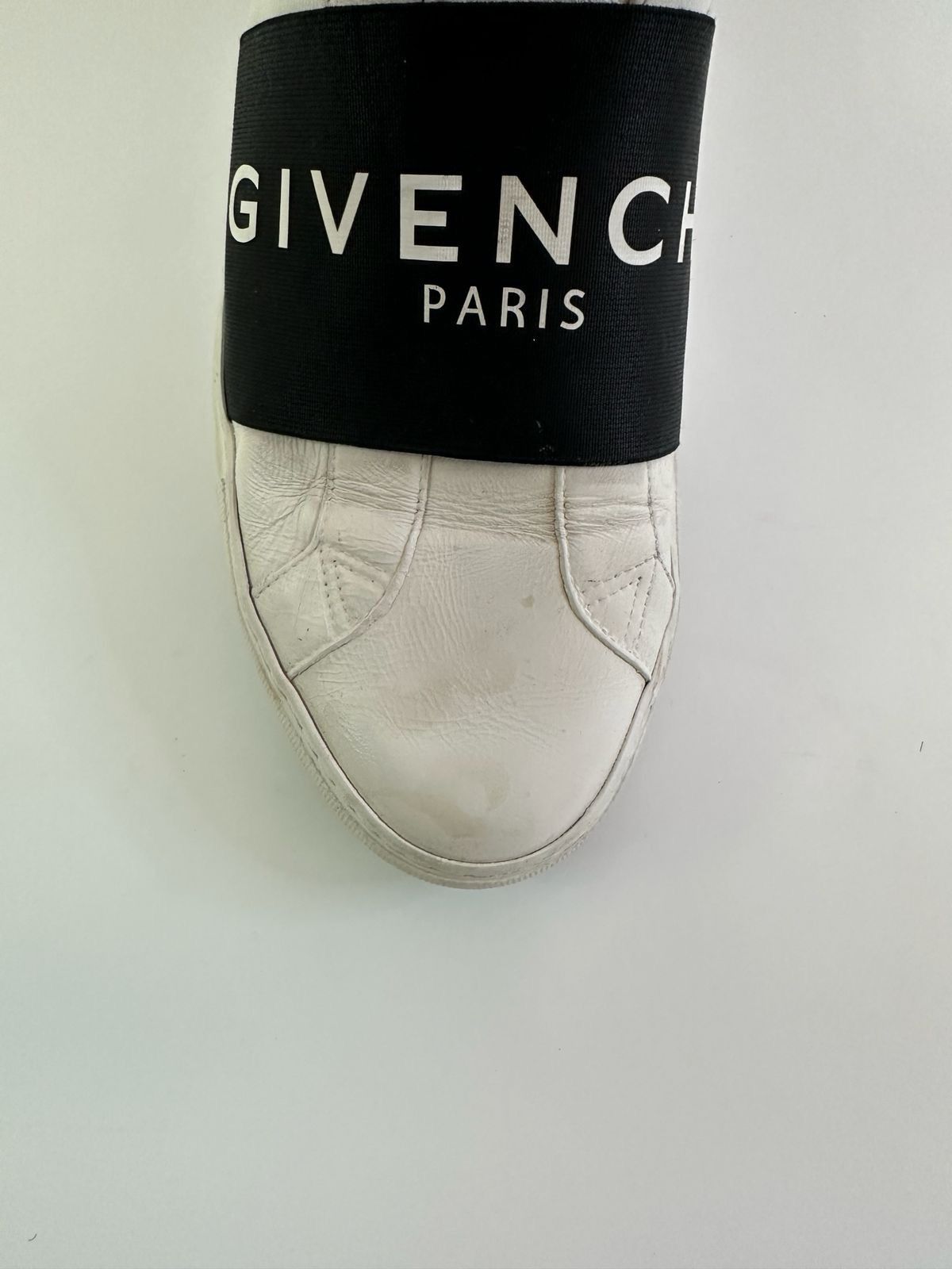 Givenchy Givenchy White Leather Urban Street Slip On Sneakers. Size US 10.5 / EU 43-44 - 4 Thumbnail