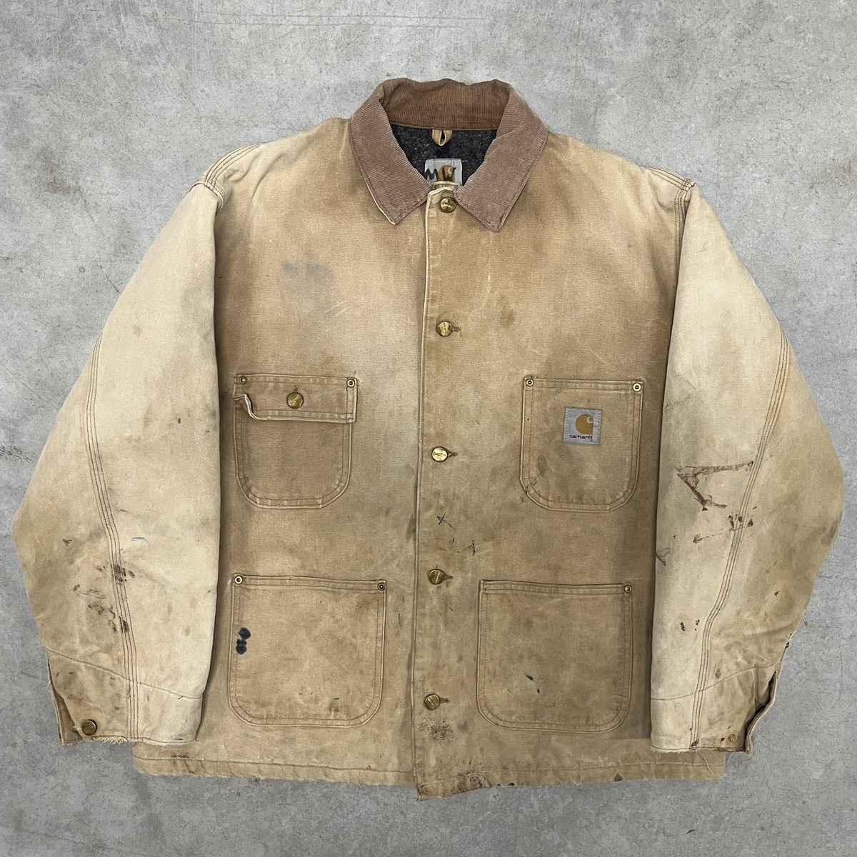 Carhartt × Unsound Rags × Vintage Vintage Carhartt Chore Jacket Size US XL / EU 56 / 4 - 1 Thumbnail
