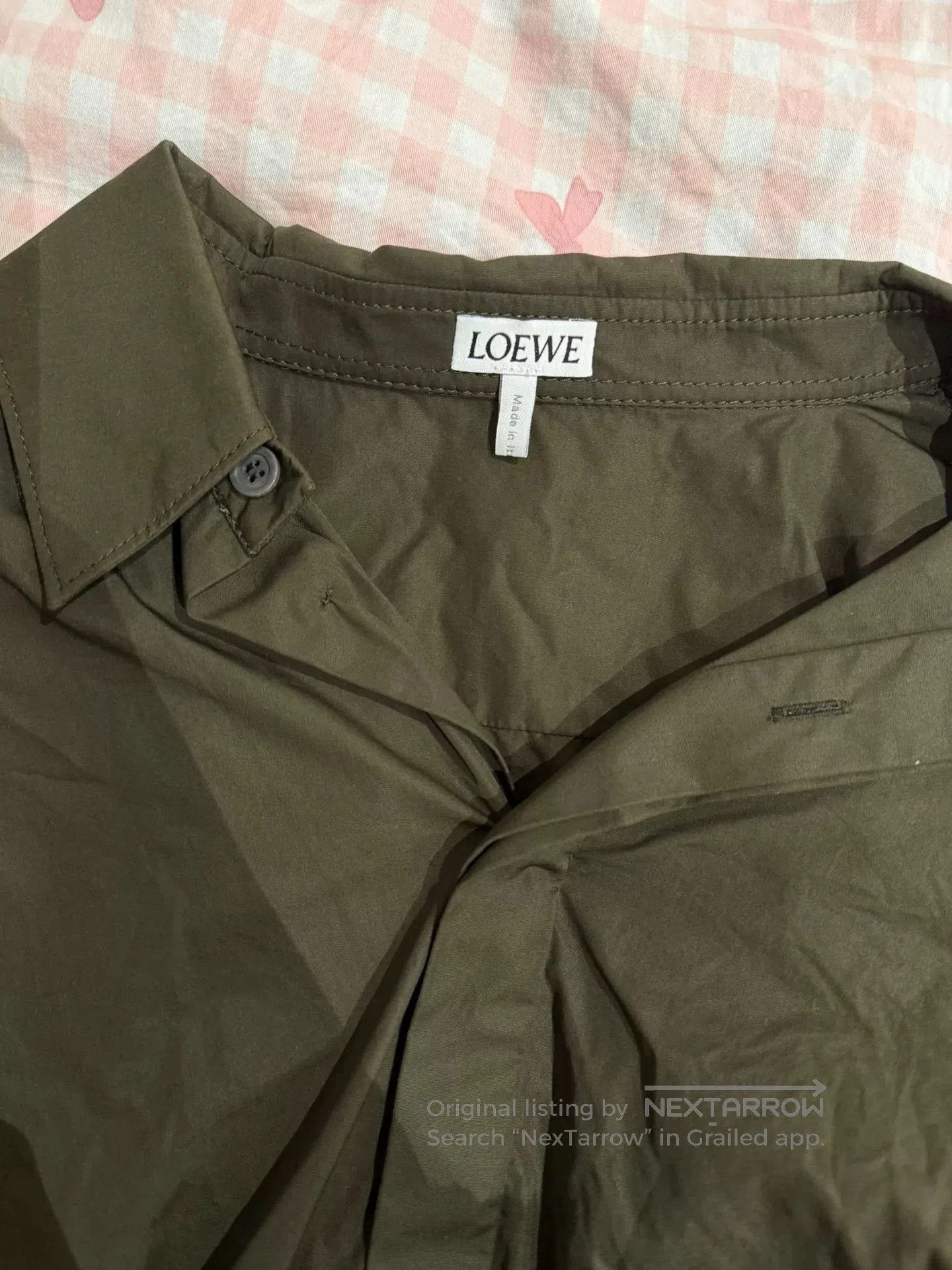 Loewe Loewe Military Green XS Shirt. Size US XS / EU 42 / 0 - 3 Thumbnail