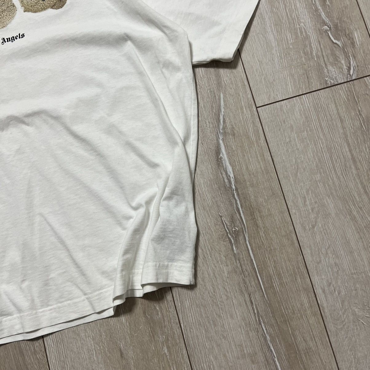 Palm Angels PALM ANGELS BEAR WHITE T-SHIRT Size US M / EU 48-50 / 2 - 5 Thumbnail