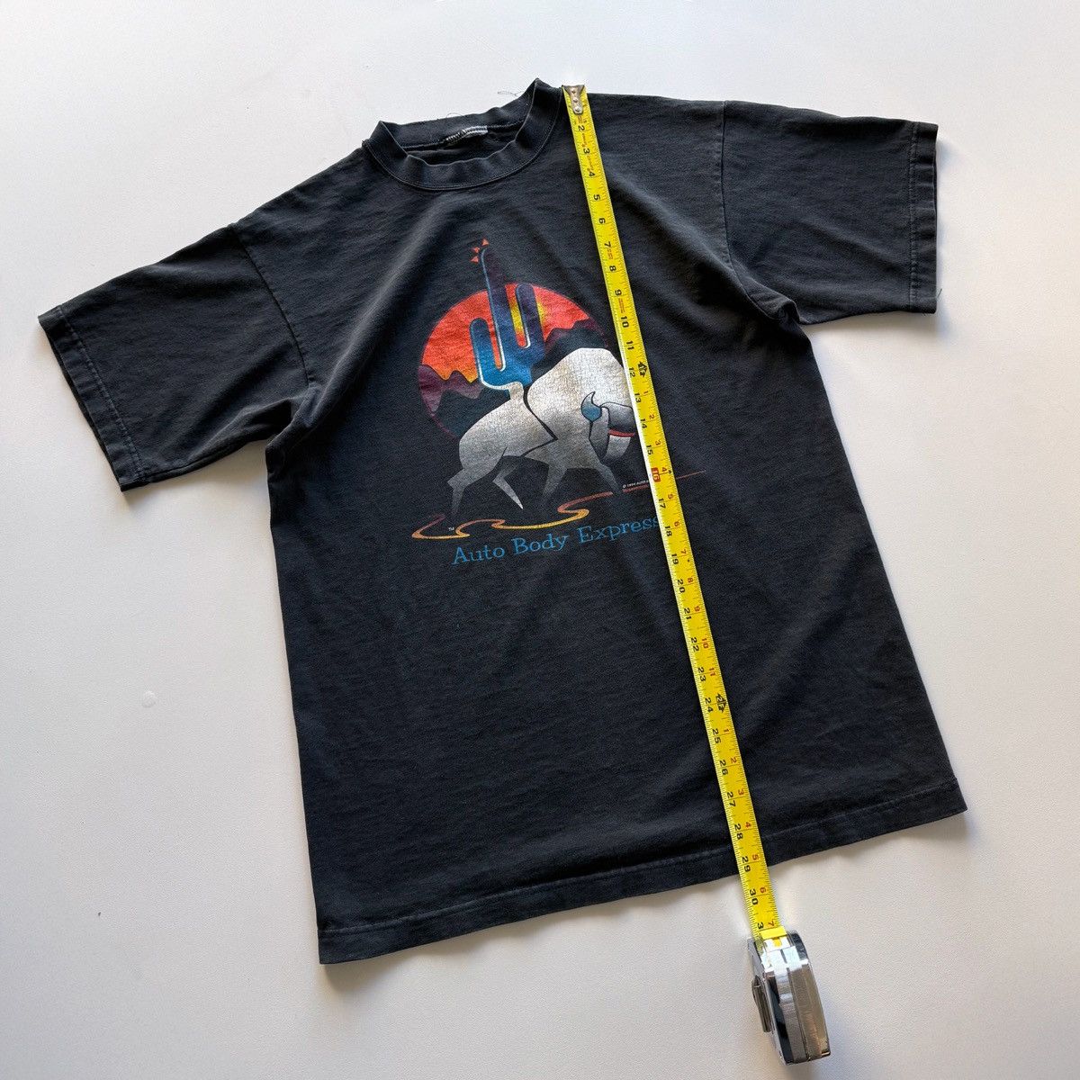 Vintage 1994 Vintage Auto Body Express Buffalo Cactus Tee Size US L / EU 52-54 / 3 - 9 Thumbnail