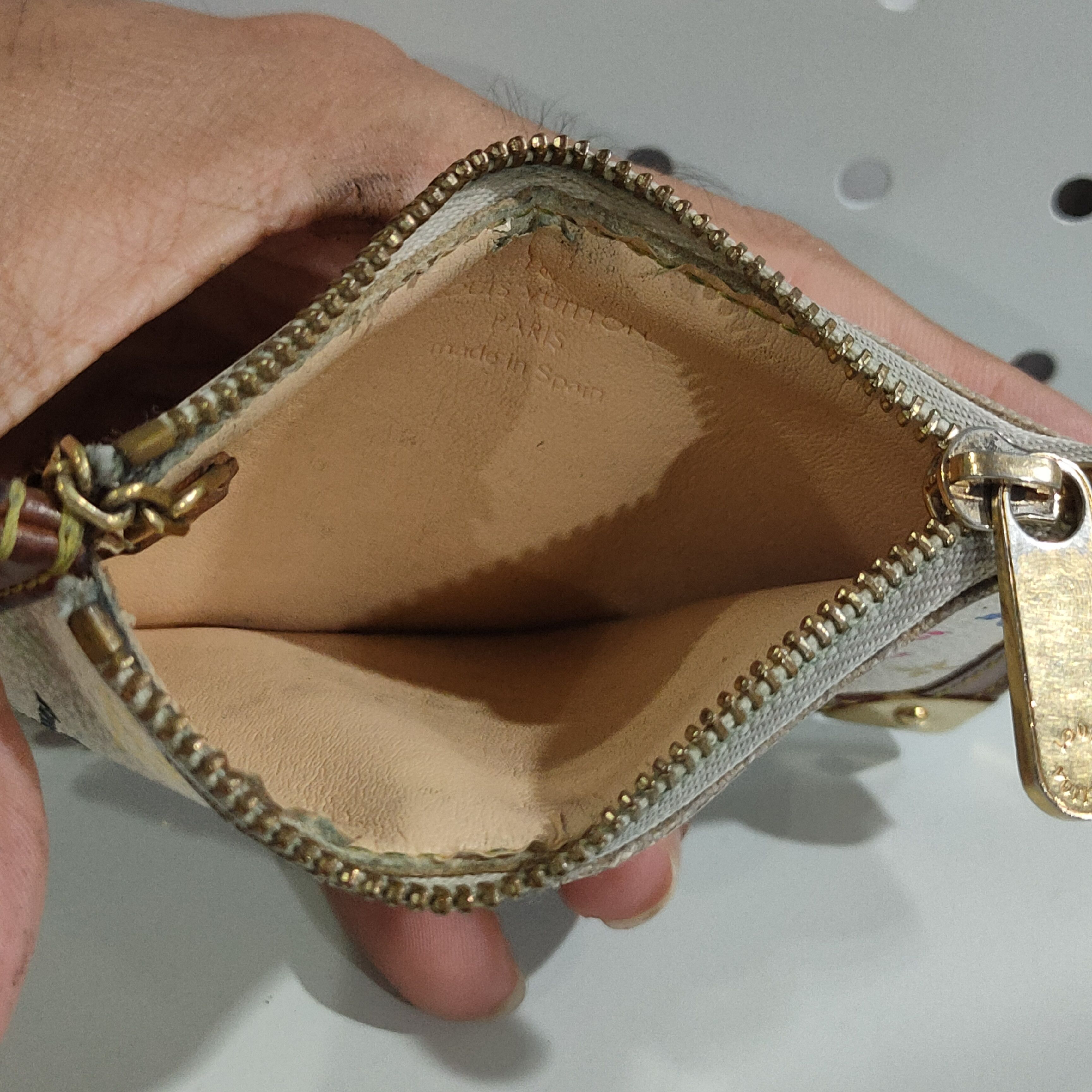 Louis Vuitton 🔥Louis Vuitton Multicolore Key Pouch (Pochette Cles) Size ONE SIZE - 8 Thumbnail