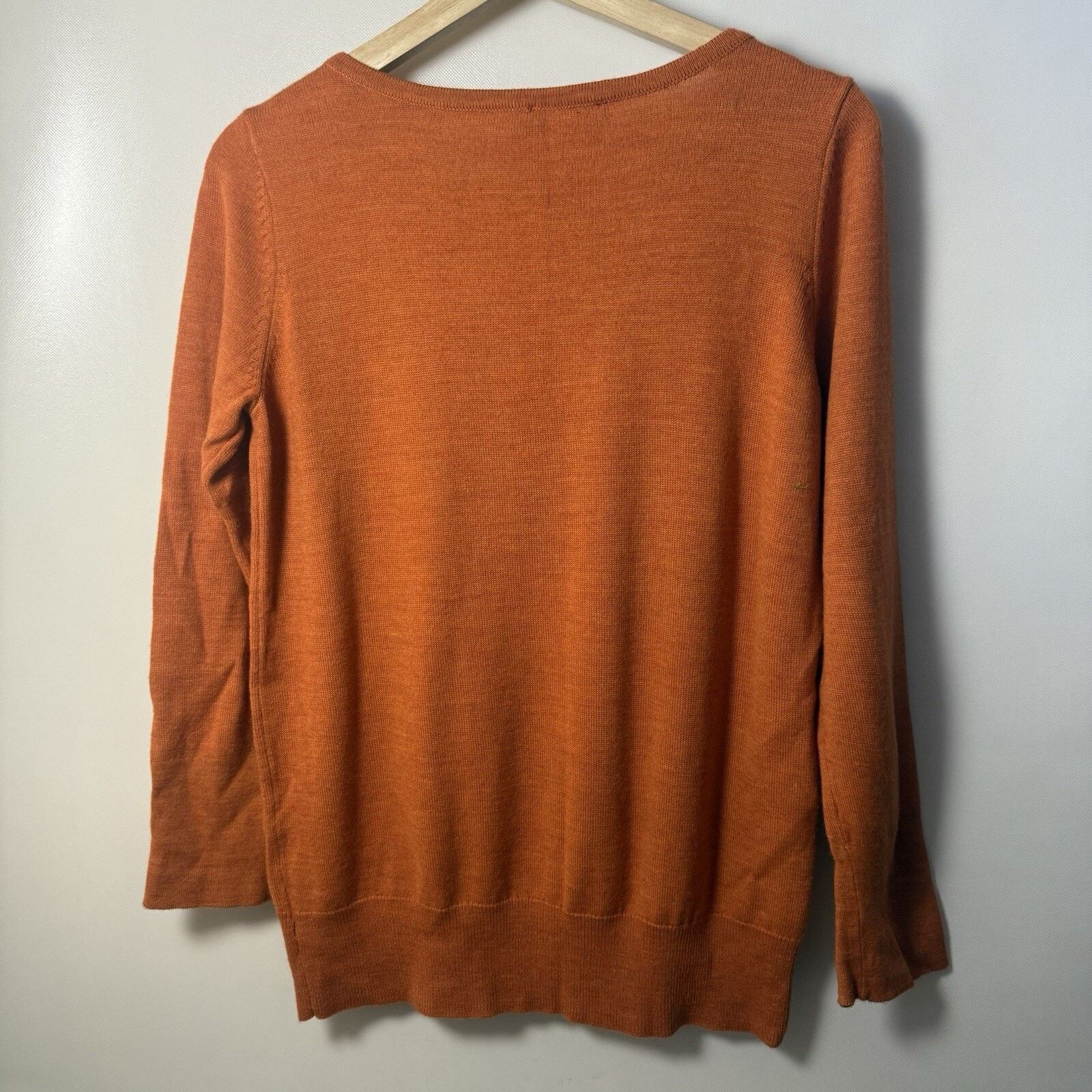 Other The Limited Sweater Merino Wool Pullover Solid Preppy Size L / US 10 / IT 46 - 2 Thumbnail
