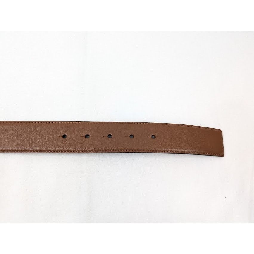 Amiri o1rshd1 Size: 85 / Core 4cm Nappa Belt in Brown Size 32 - 8 Thumbnail