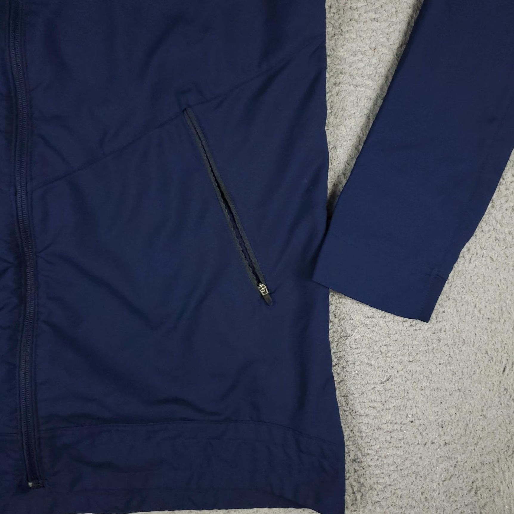 Nike Nike Jacket Mens L Blue Swoosh Dri-FIT Full Zip Windbreaker Size US L / EU 52-54 / 3 - 4 Thumbnail