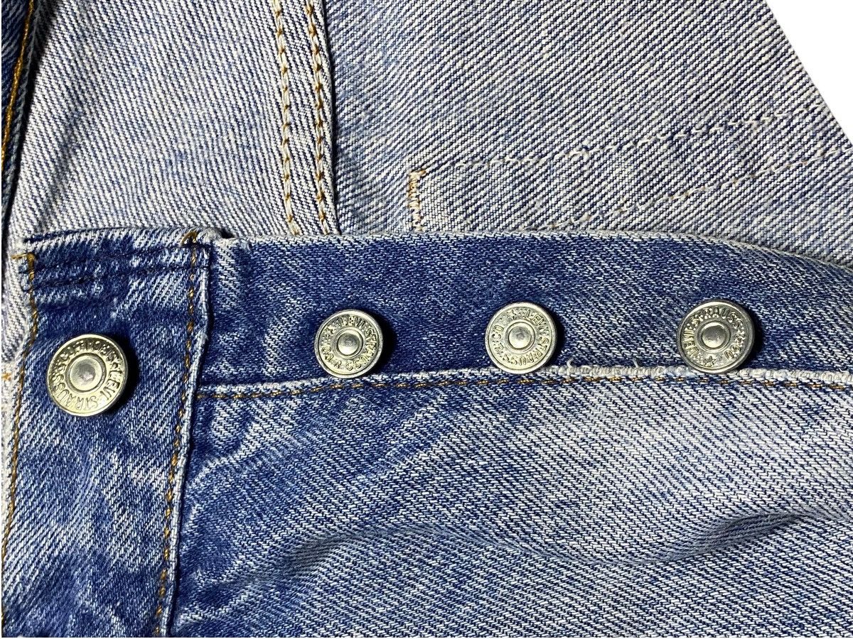 Levi's Vintage Levis 501 80s ButtonFly Distressed Loose Jeans Size US 32 / EU 48 - 10 Thumbnail