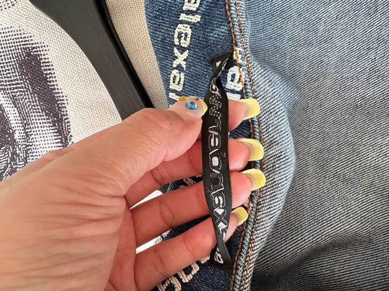 Alexander Wang Alexander Wang Denim Jacket with Logo Print- Size XS / US 0-2 / IT 36-38 - 2 Thumbnail