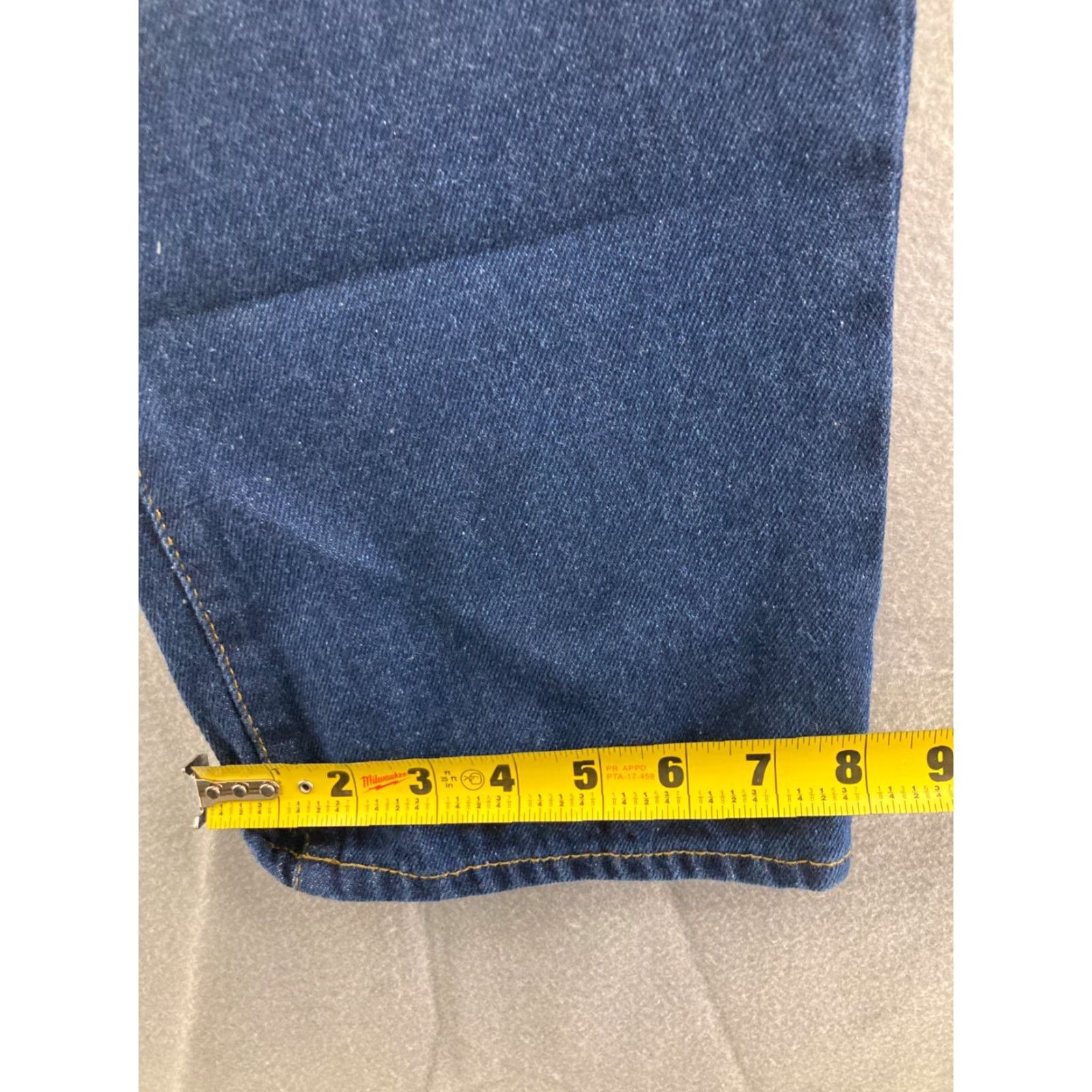 Vintage Real Ranch Jeans Mens 32x32 Blue - Jeans - Men - Regular - 32 - Blue - 5-Pocket Design - Denim - Straight - 90s - Logo - Vintage No Size US 32 / EU 48 - 4 Thumbnail