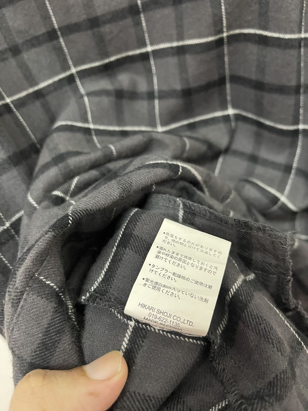Designer × Japanese Brand VINTAGE HIKARI SHOJI TARTAN JACKET Size US M / EU 48-50 / 2 - 6 Thumbnail