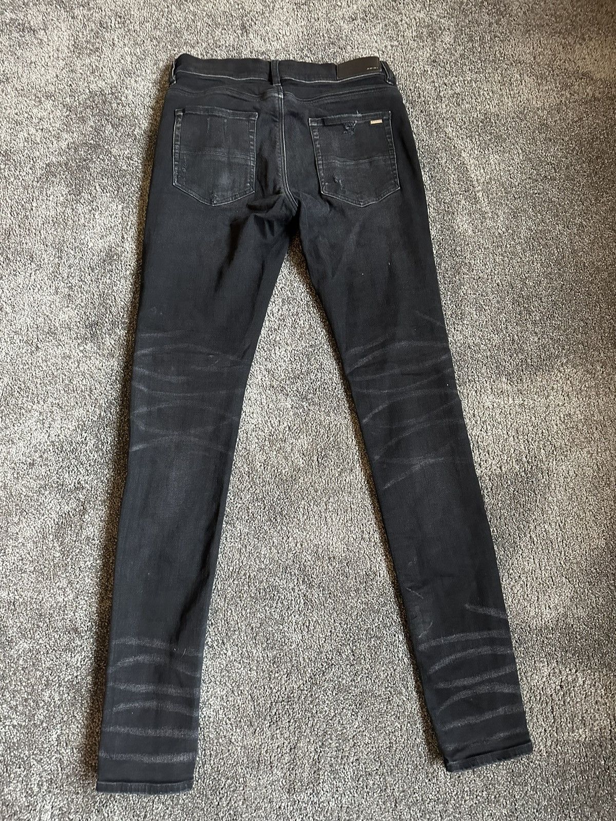 Amiri Amiri Black MX1 Jeans W32 Size US 32 / EU 48 - 8 Thumbnail