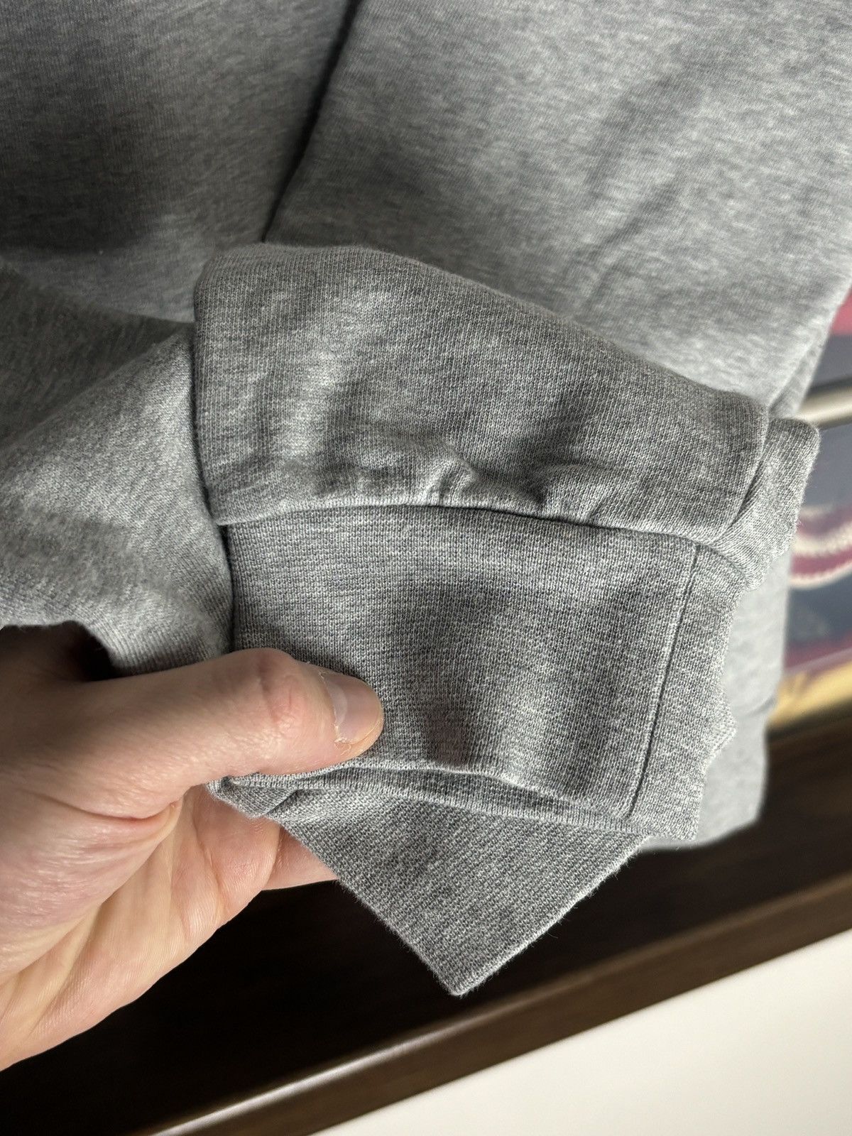 A.P.C. A.P.C. Velvet Logo Hoodie Sweatshirt Size US L / EU 52-54 / 3 - 4 Thumbnail