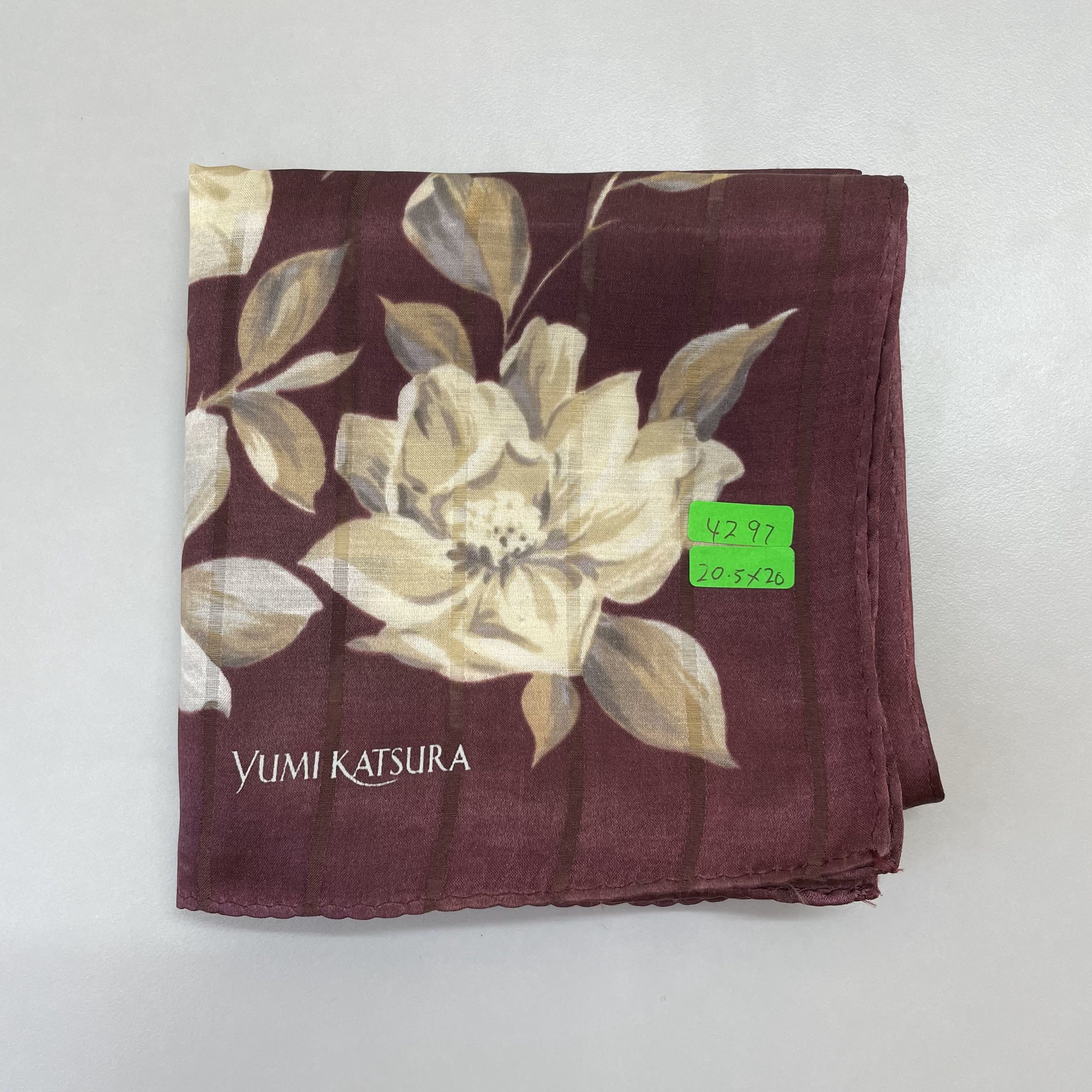 Japanese Brand Yumi Katsura Handkerchief / Neckerchief / Bandana - 4297 Size ONE SIZE - 7 Thumbnail