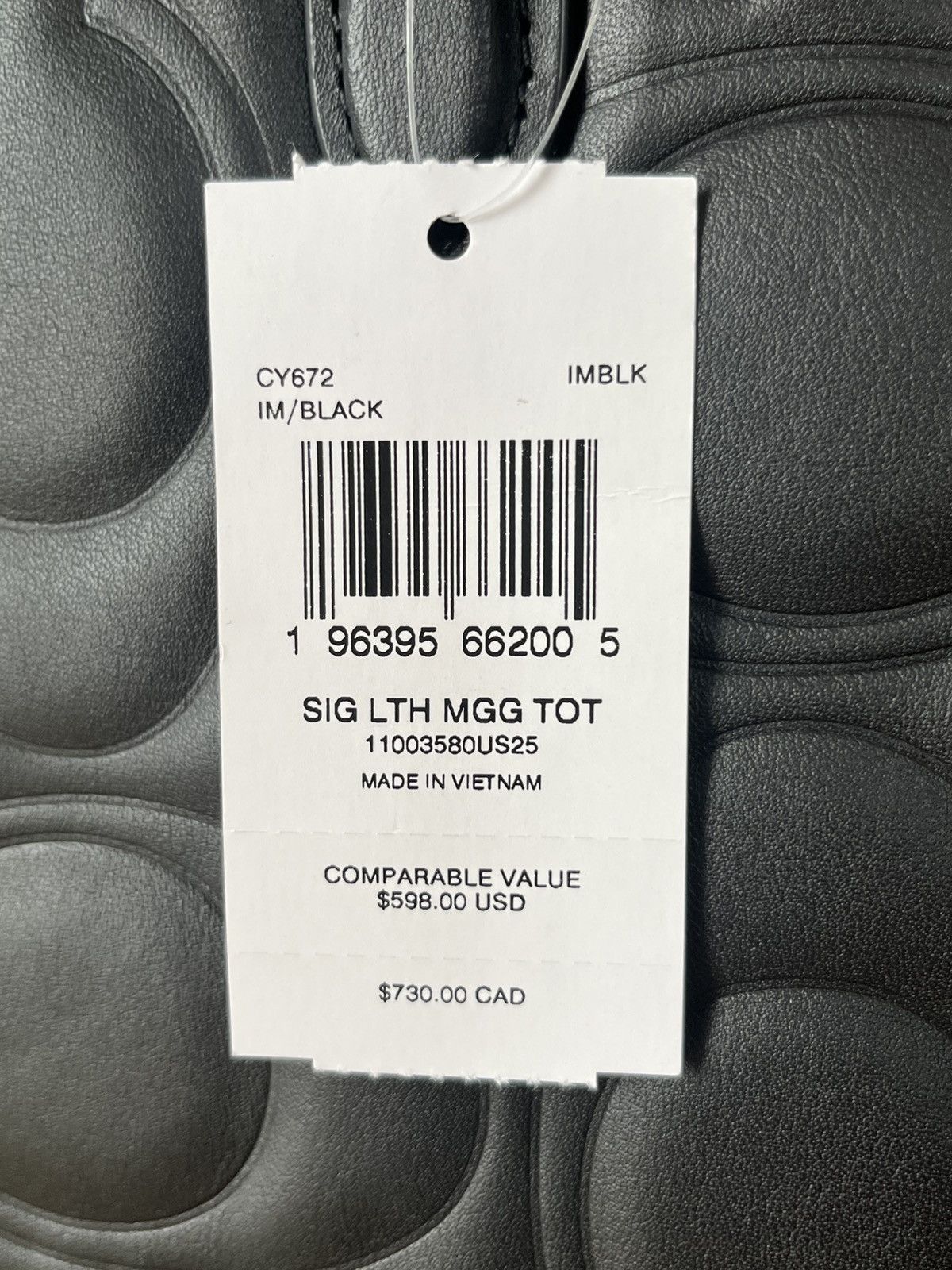 Coach Coach Maggie Tote In Signature Leather Size ONE SIZE - 4 Thumbnail