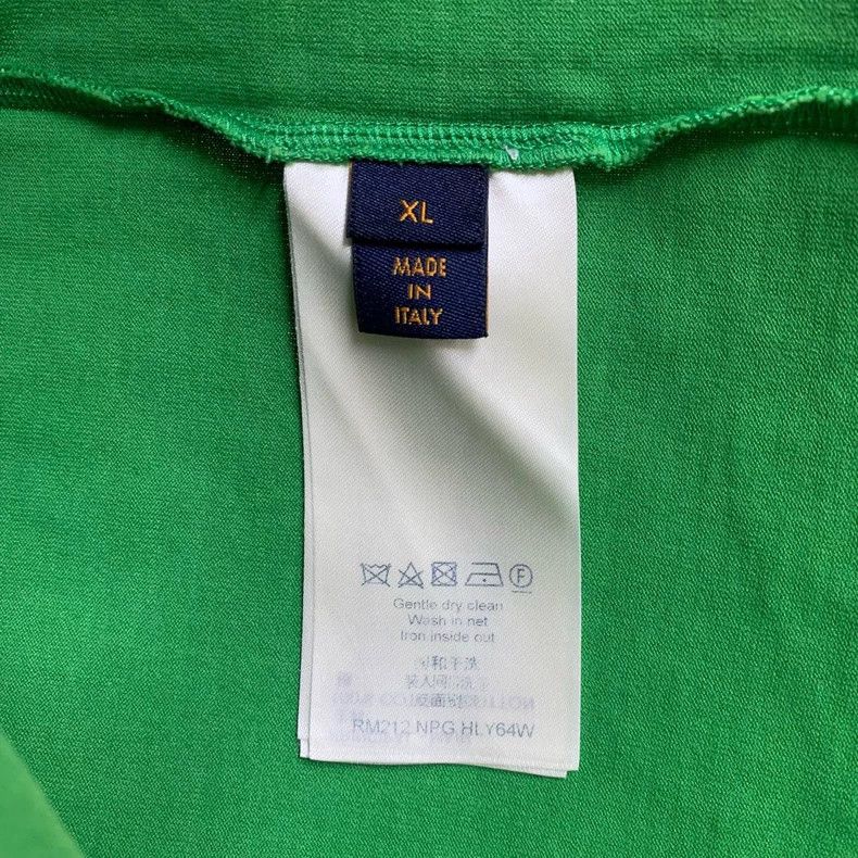 Louis Vuitton Louis Vuitton Green short sleeve T-shirt Size US XL / EU 56 / 4 - 4 Thumbnail