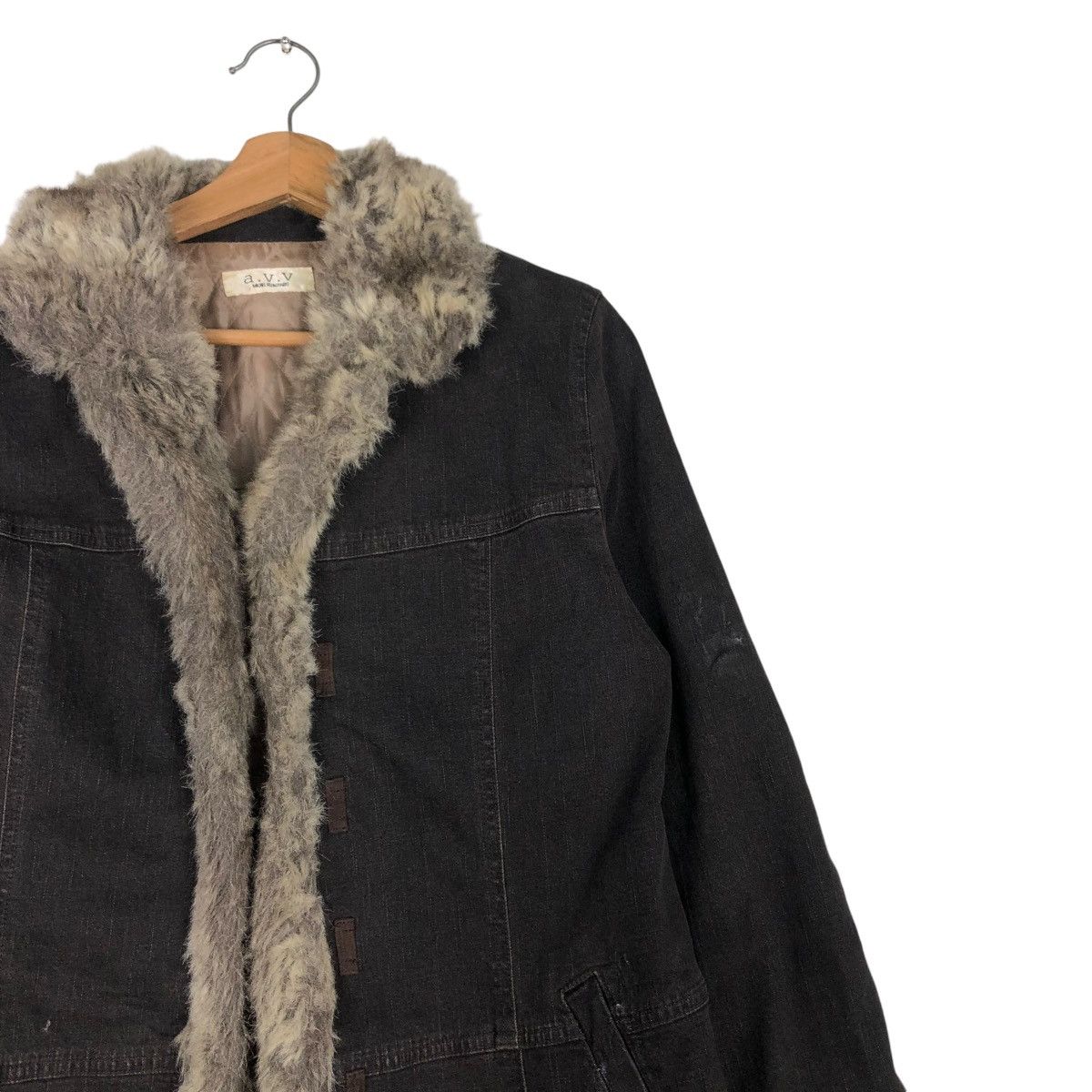 Japanese Brand 🔥VINTAGE SHEARLING MINK FUR BIKER JACKET MICHEL KLEIN PARIS Size US S / EU 44-46 / 1 - 8 Thumbnail