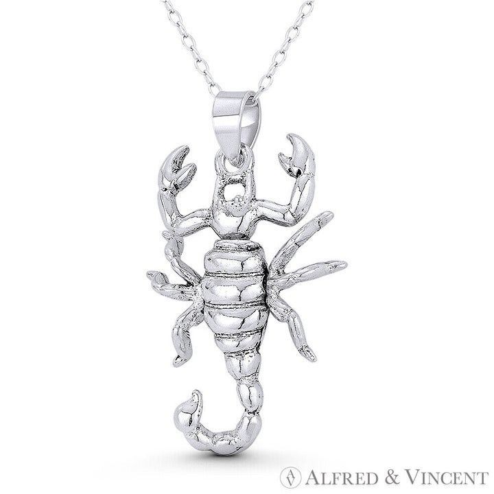 Other Scorpio the Scorpion Zodiac Sign Charm 32x20mm Pendant Size ONE SIZE - 1 Preview