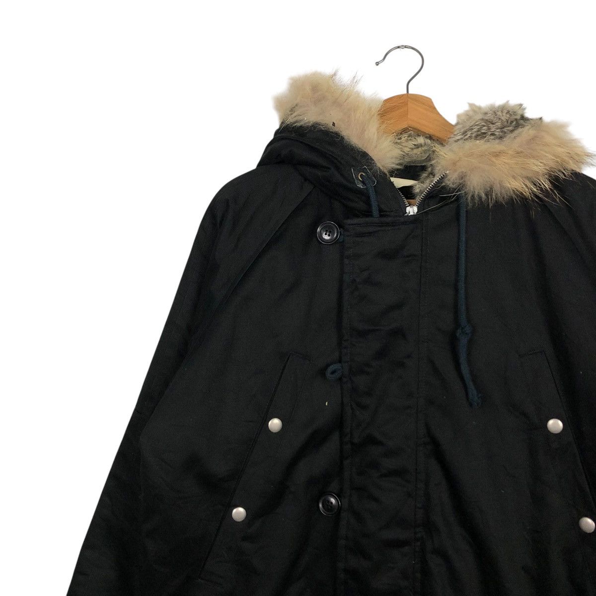 Japanese Brand 🔥BIKER JACKET BLANKET FUR HOODIE GLOBAL WORK ISSEY MIYAKE Size US L / EU 52-54 / 3 - 10 Thumbnail