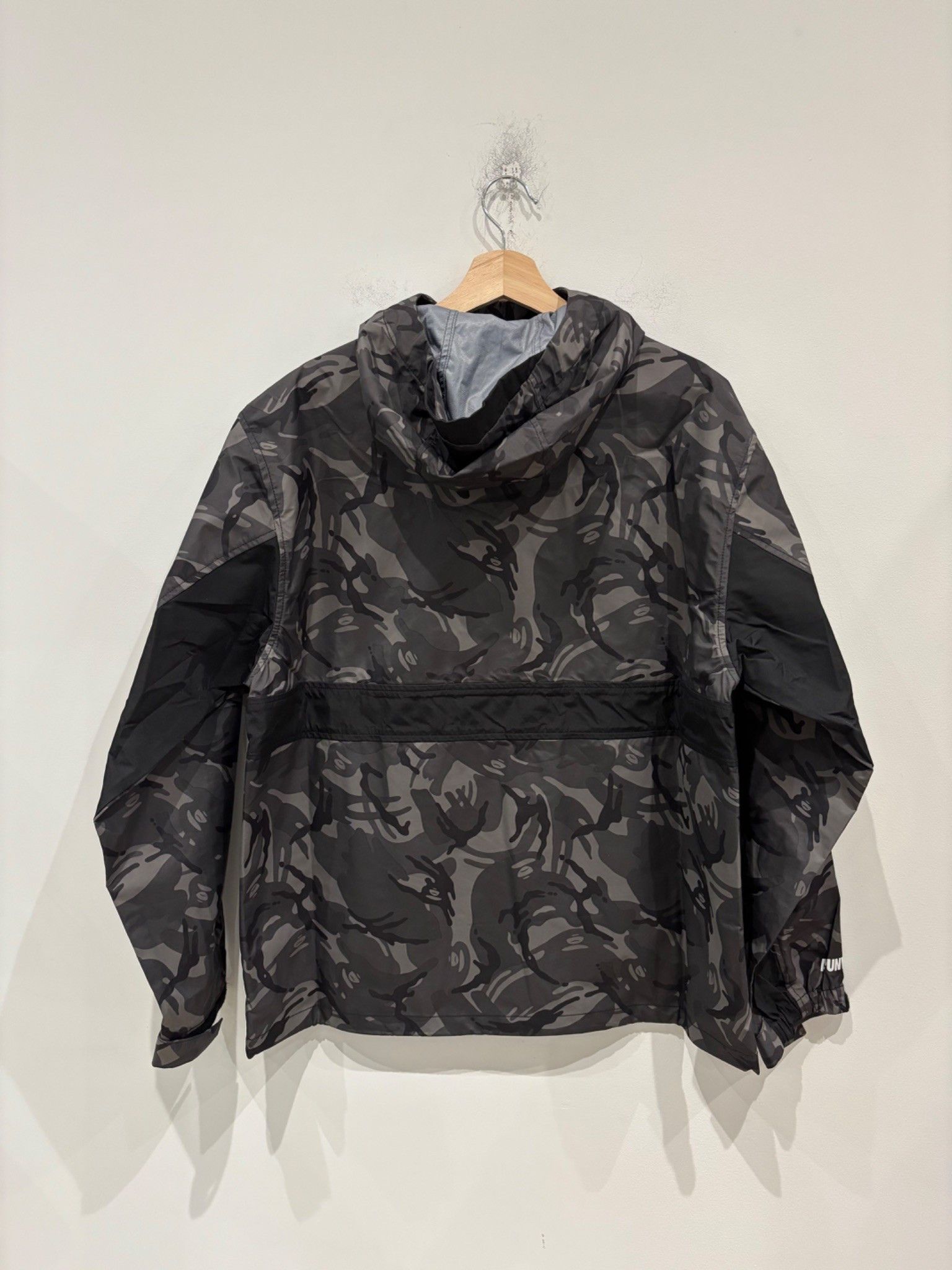 Aape Aape By A Bathing Ape Funnel-Neck Camouflage Smock Jacket Size US L / EU 52-54 / 3 - 4 Thumbnail